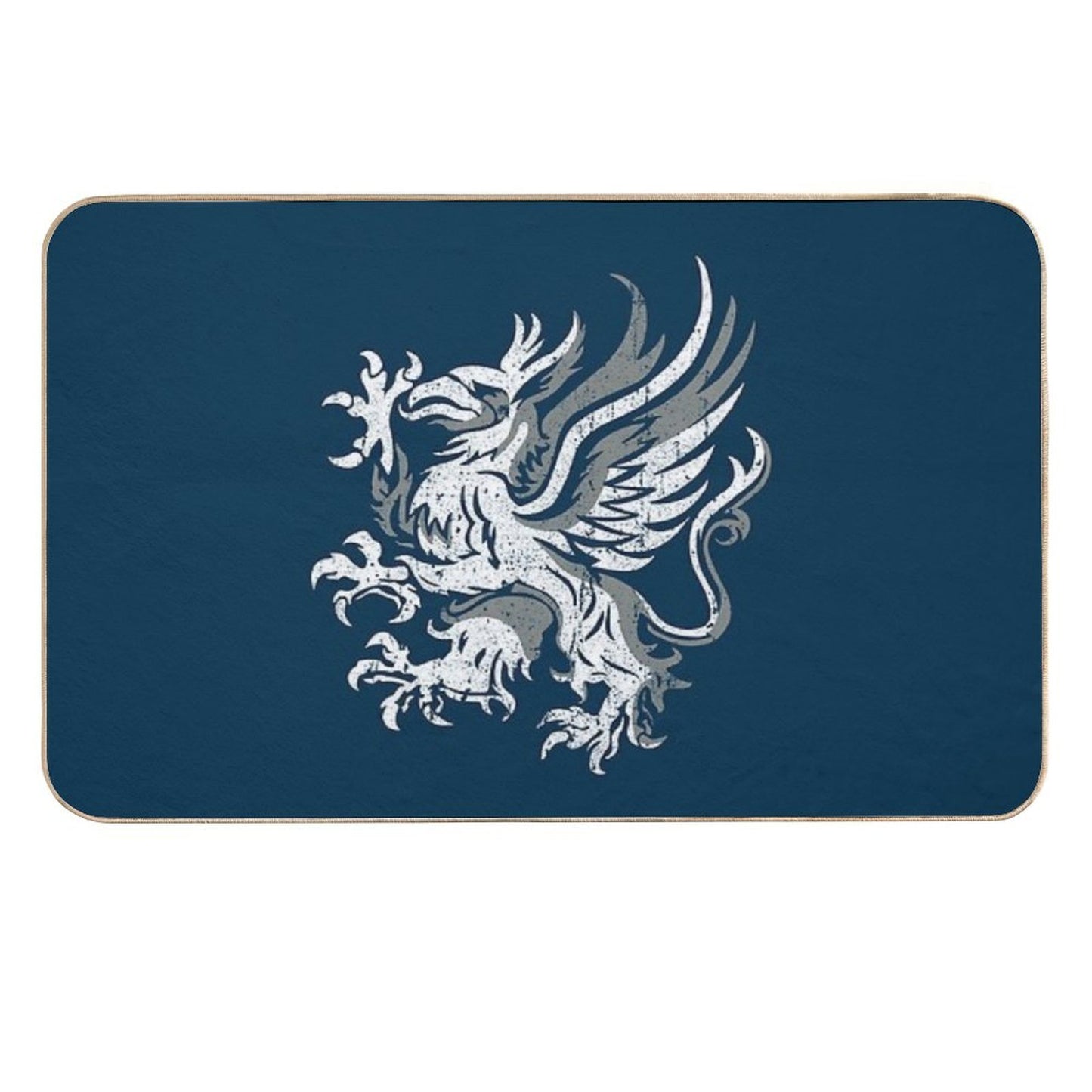 Grey Warden Sigil Easy To Clean Bath Mat