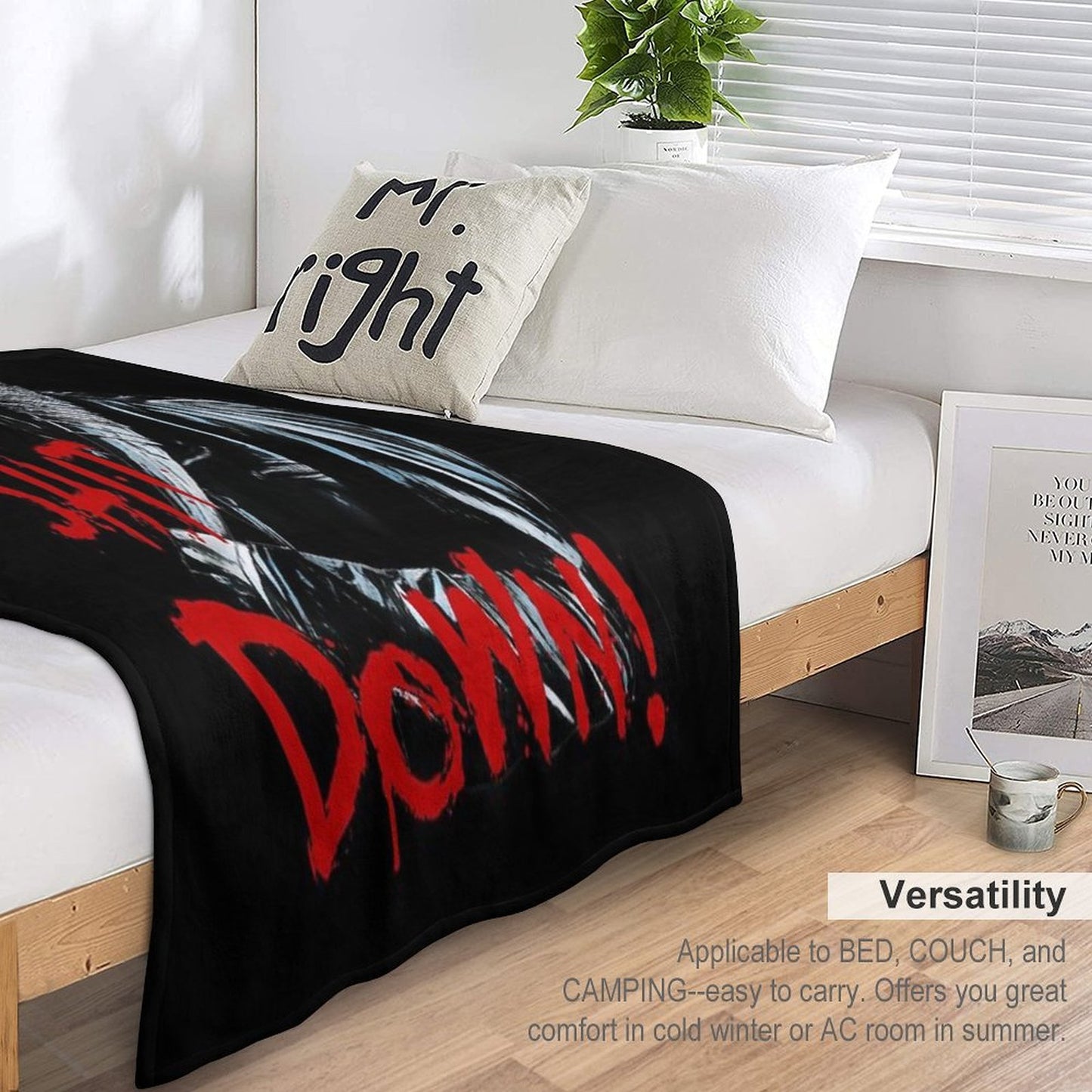 Negan I Will Shut For Fans Quick-dry Throw Blanket