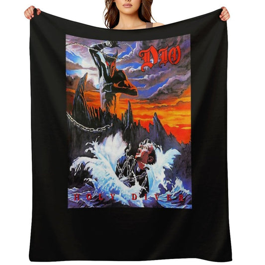 New Dio Essential T-Shirt Plush Throw Blanket