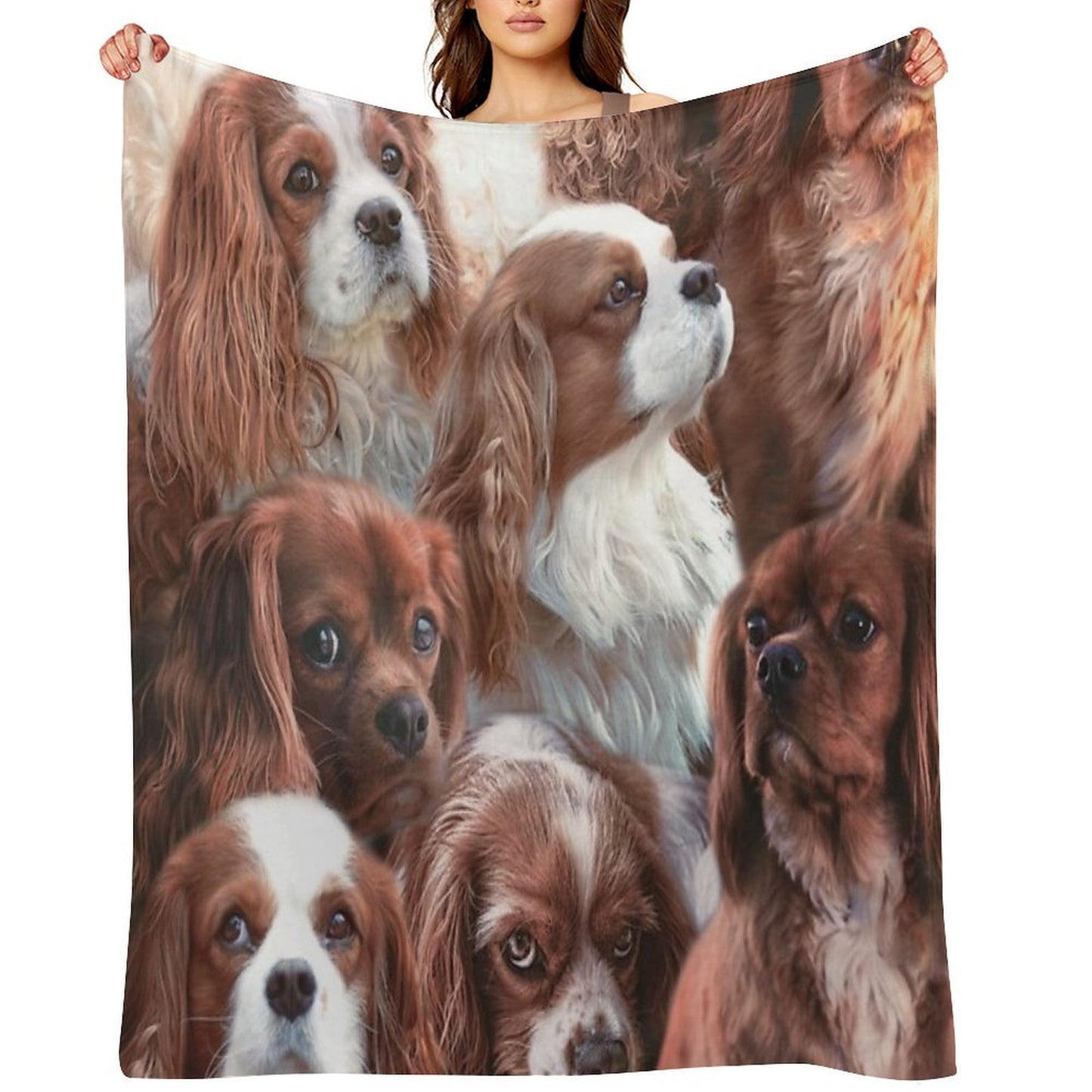 Cavalier King Charles All-season Throw Blanket