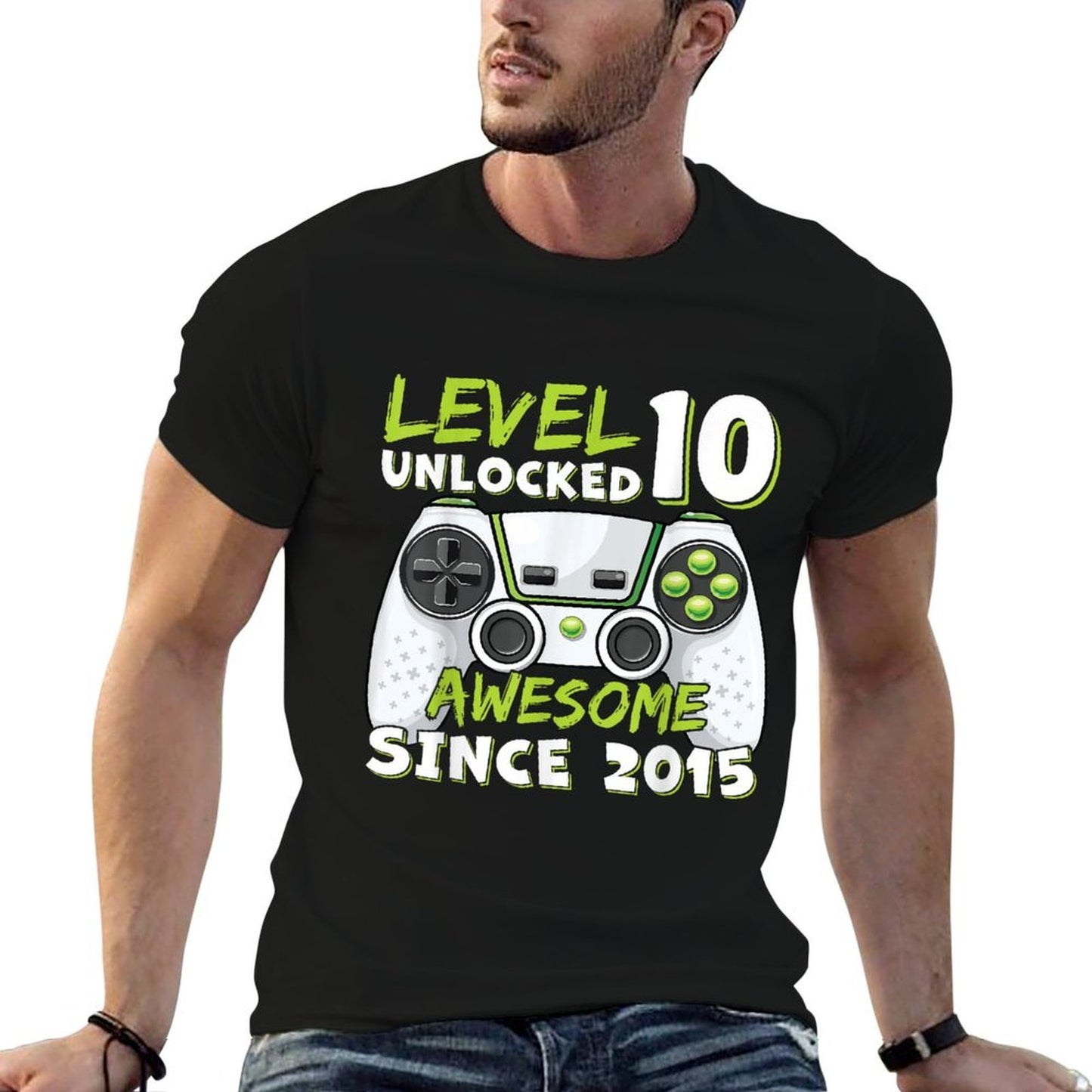 10 Year Old BDay Decorations Son Boy 10yr 2015 10th Birthday Comfortable T-Shirt