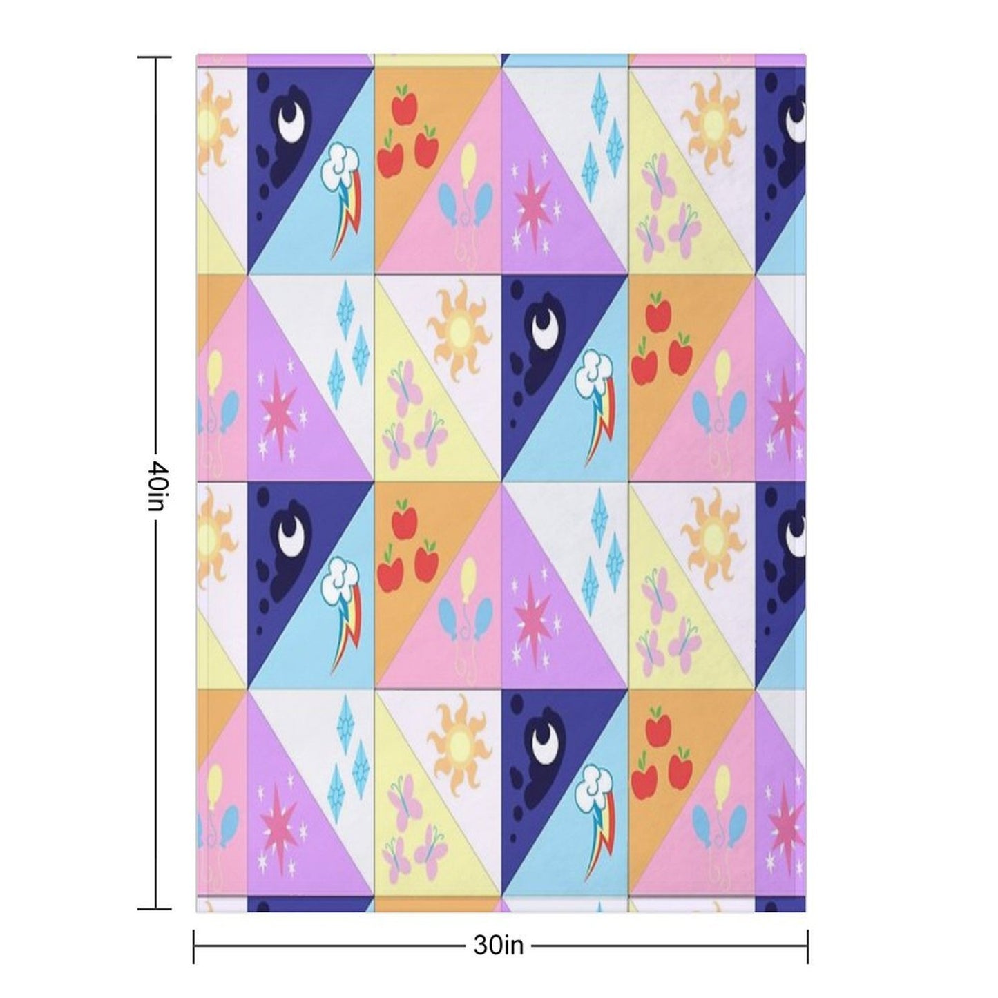 Cutie Marks Premium Throw Blanket