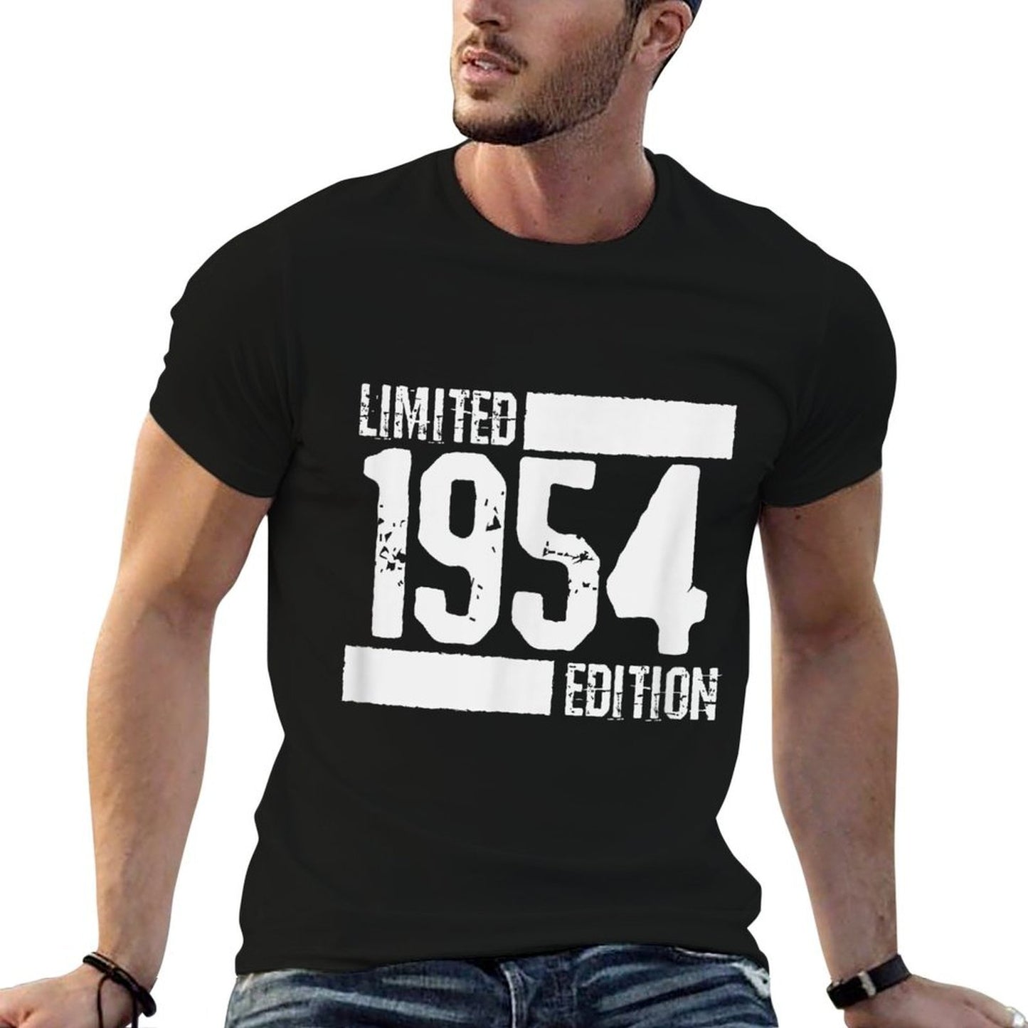 70th Birthday Vintage 1954 Limited Edition Men Moisture-wicking T-Shirt