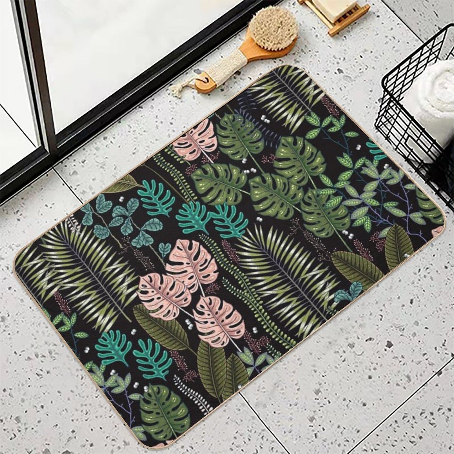 Tropical Dream Fade-Resistant Bath Mat