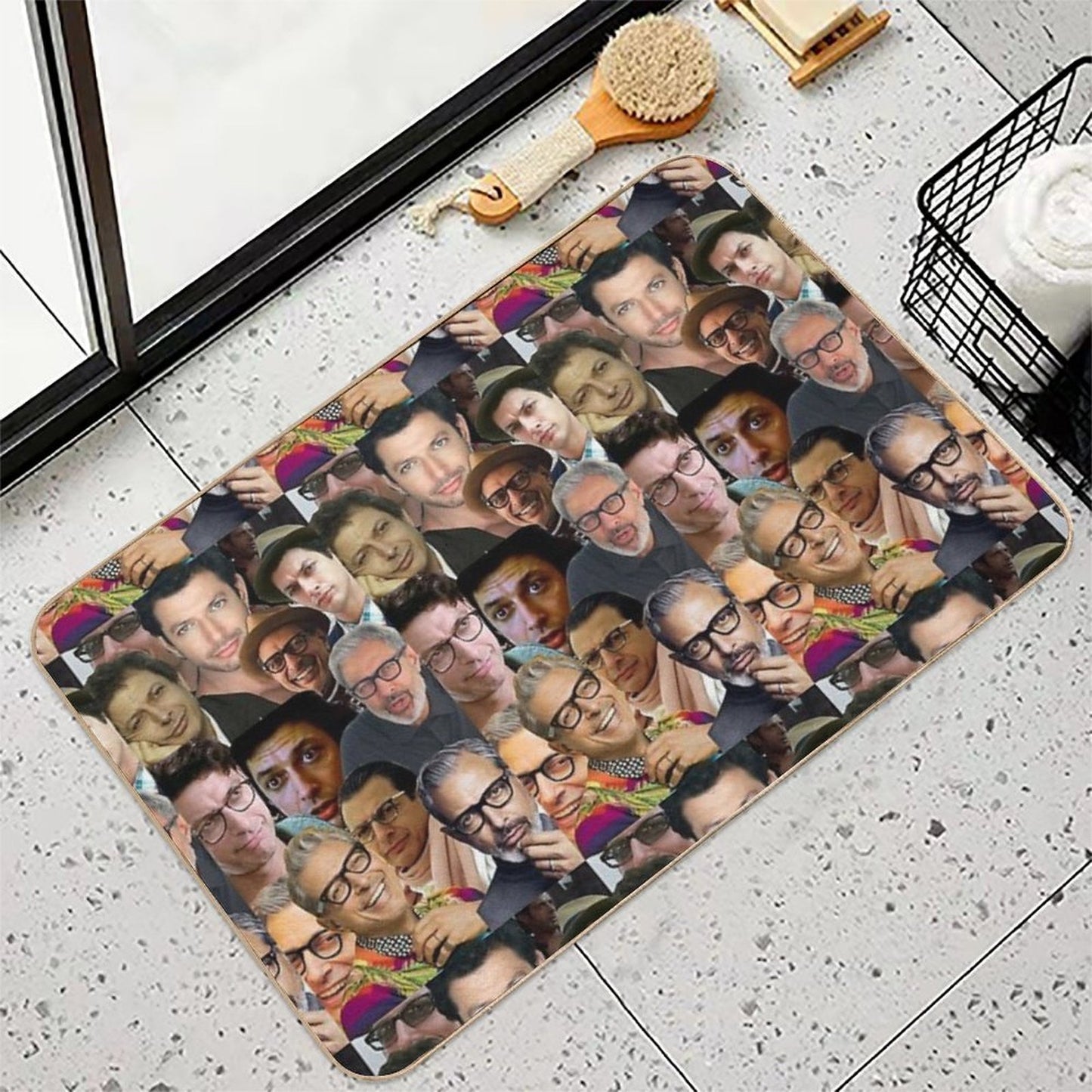 Jeff Goldblum Stain-Proof Bath Mat