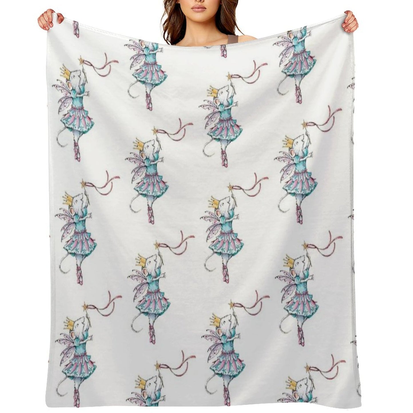 Angelina Ballerina Multi-functional Throw Blanket