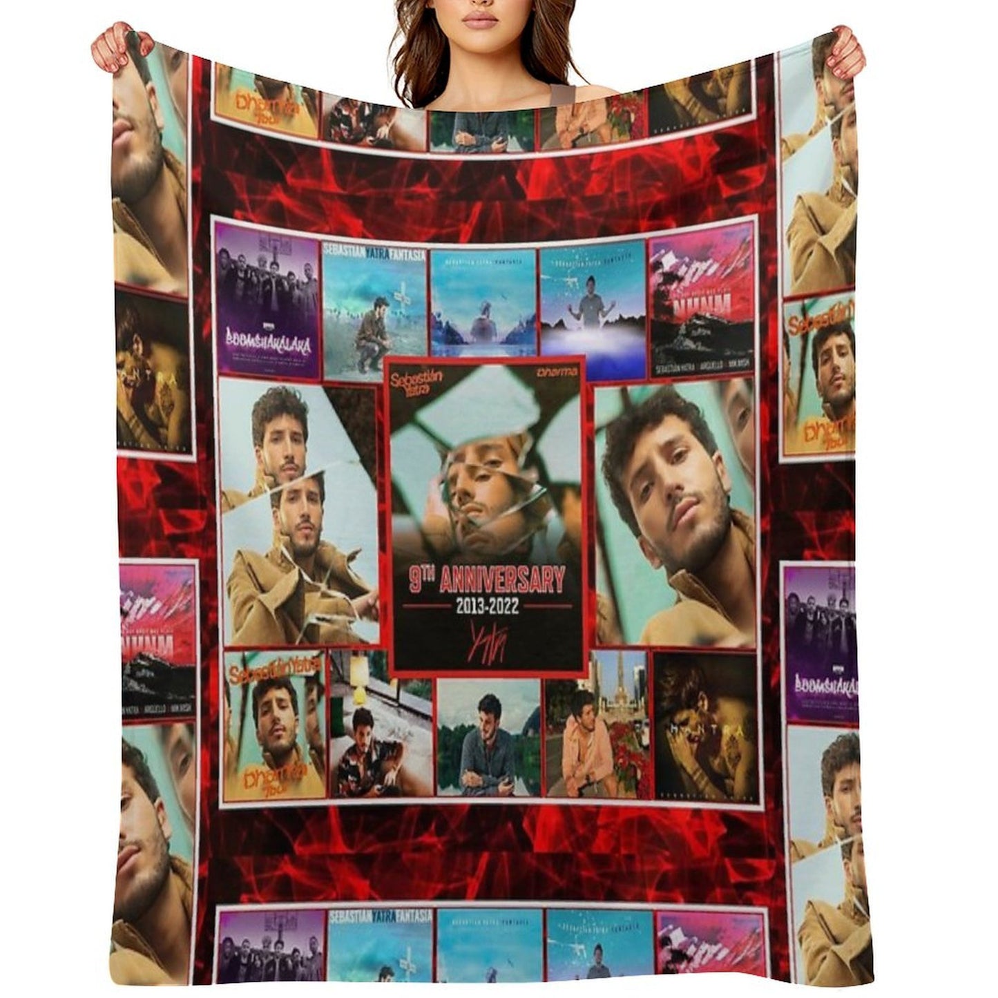 Greatest Albums 9th Anniversary 2013-2022 With Signature Wrinkle-free Throw Blanket