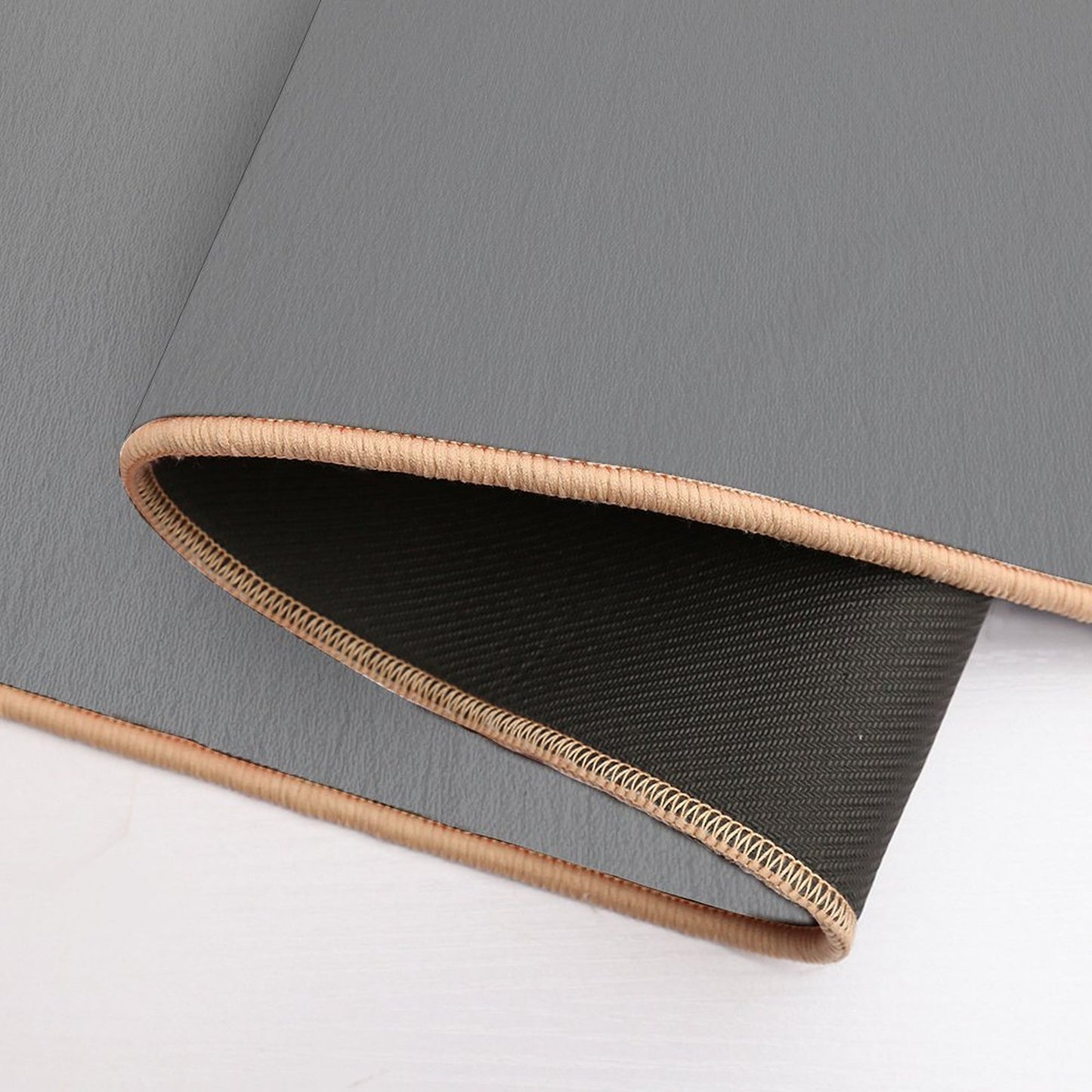 Plain Gray - Grey Versatile Bath Mat