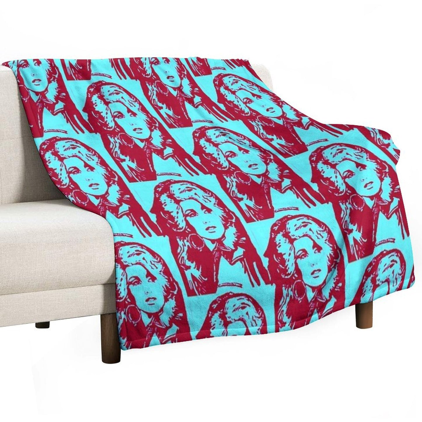Dolly Machine-washable Throw Blanket