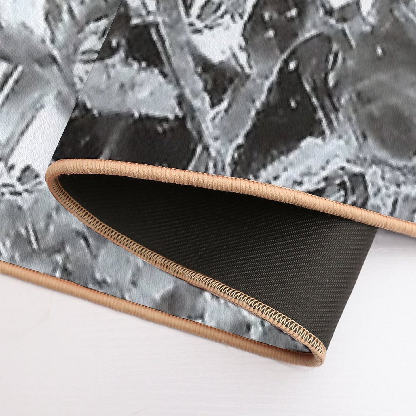 Photographic Image of Mirrors And Glass Repositionable Bath Mat