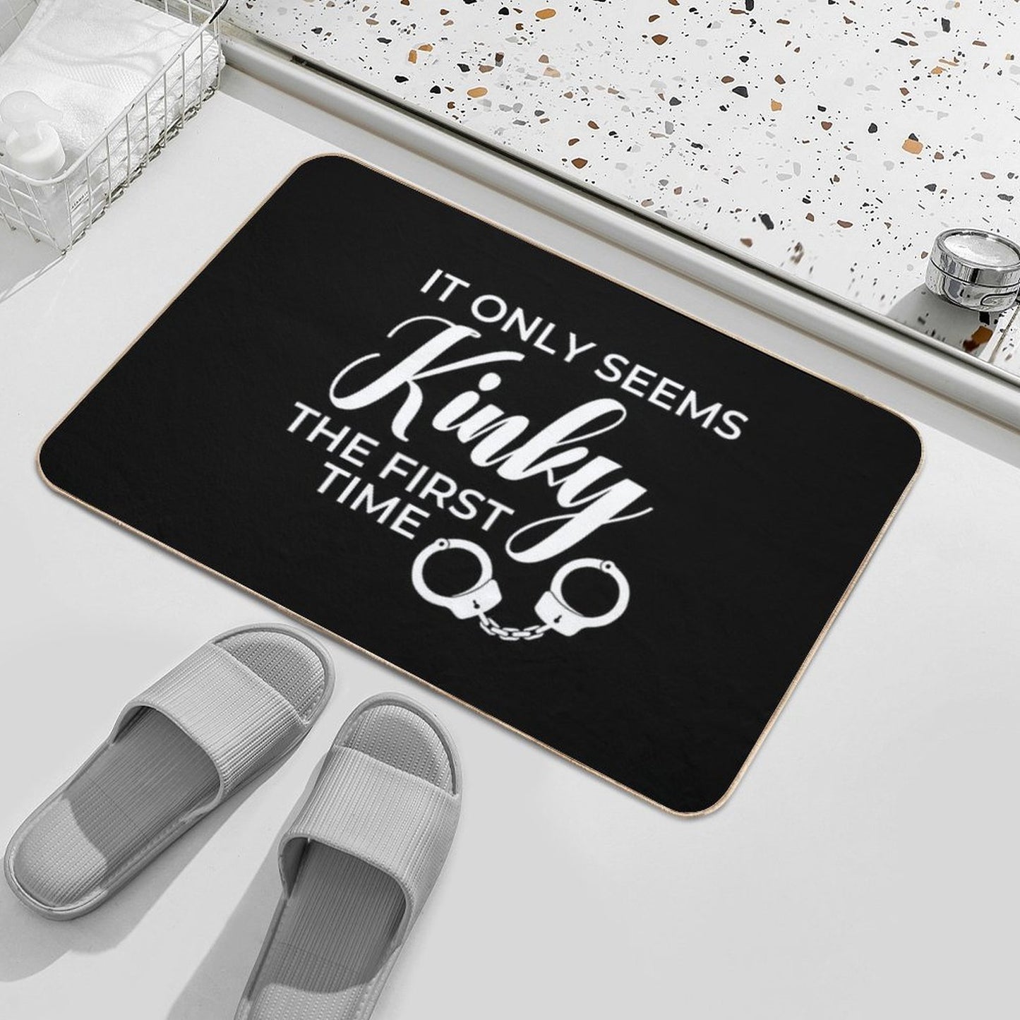 Kinky And Sexy Anti-Trip Bath Mat
