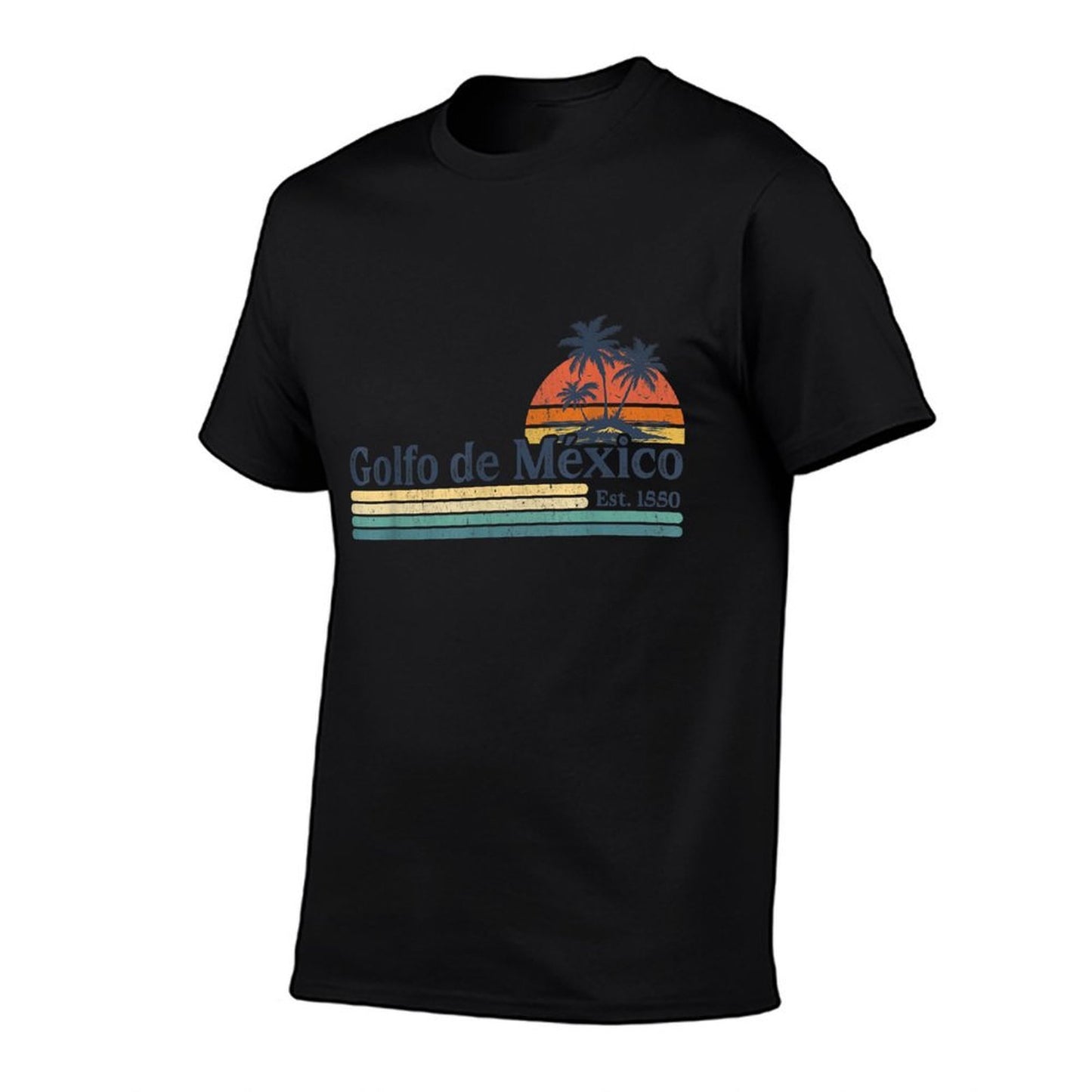 El Golfo De México Para Siempre, Gulf Of Mexico Est 1550 Lightweight T-Shirt