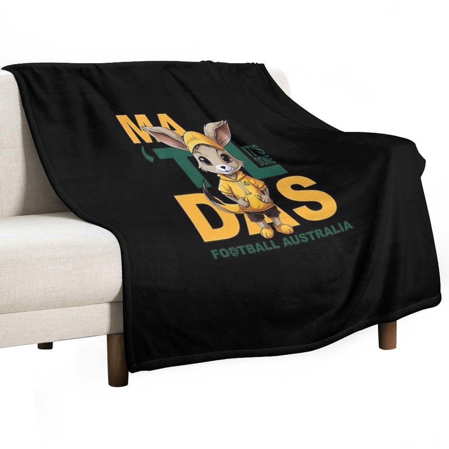 Matilda's Soccer Eco-conscious Throw Blanket
