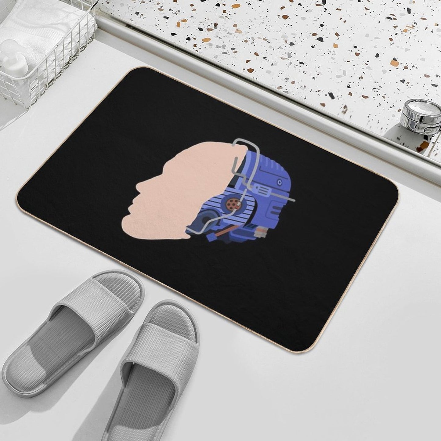 Uphold The Law Rapid-Drying Bath Mat