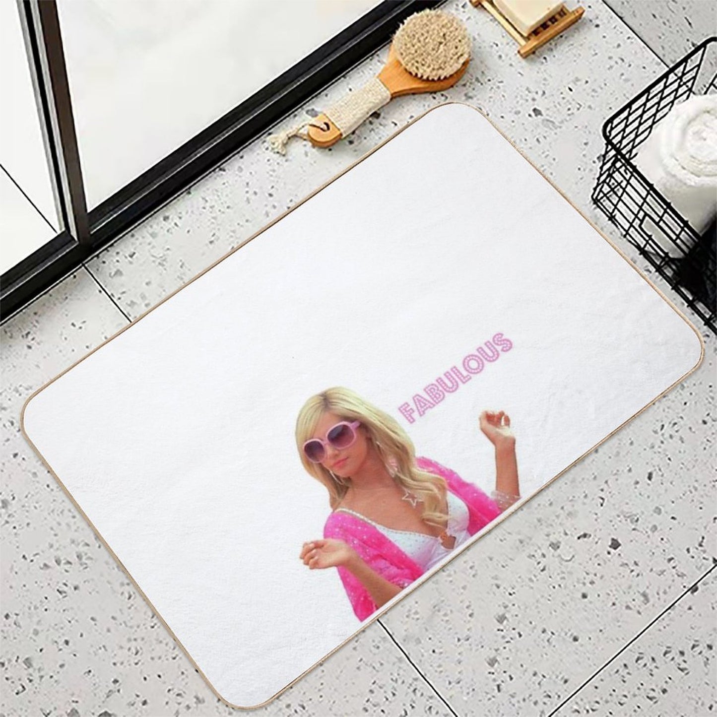 Sharpay Fabulous Slip-Resistant Bath Mat