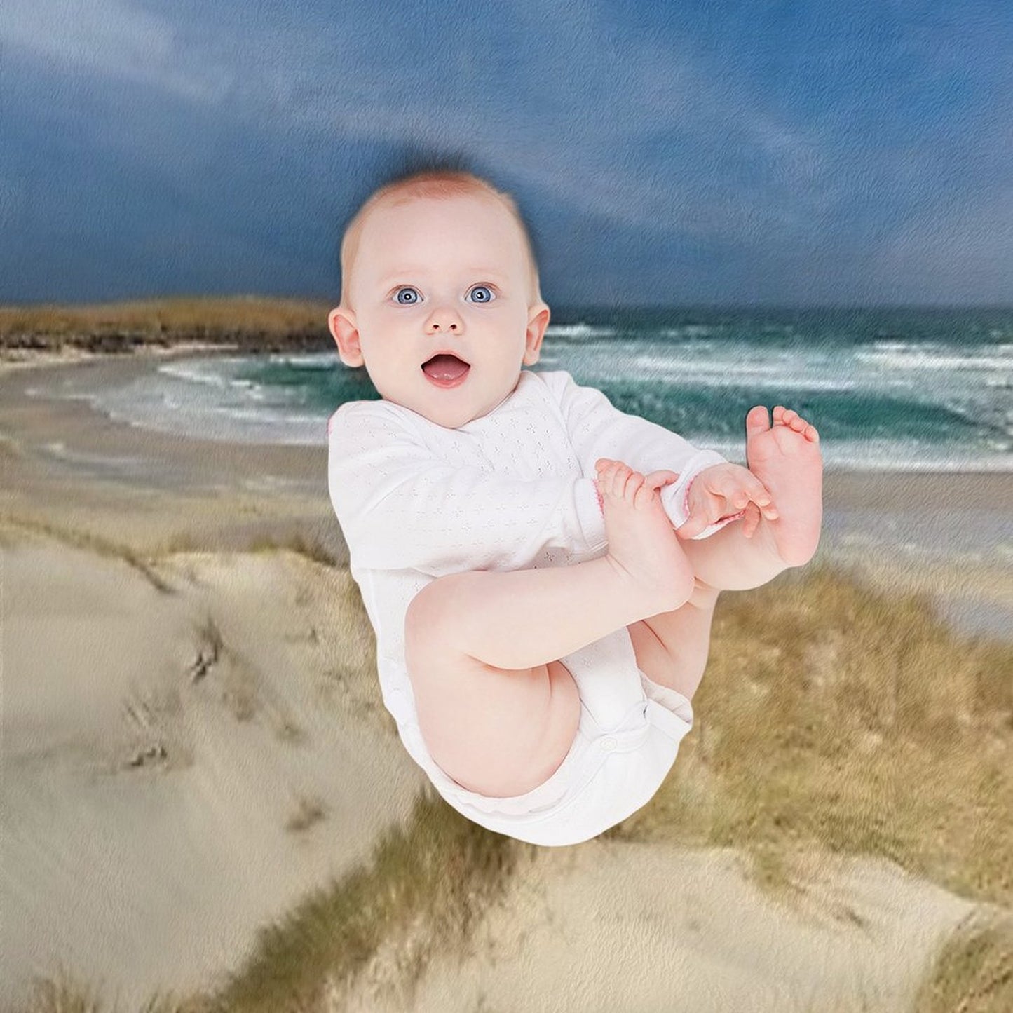 North Uist Clachan Sands Traigh Hornais Scotland. Shrink-resistant Throw Blanket