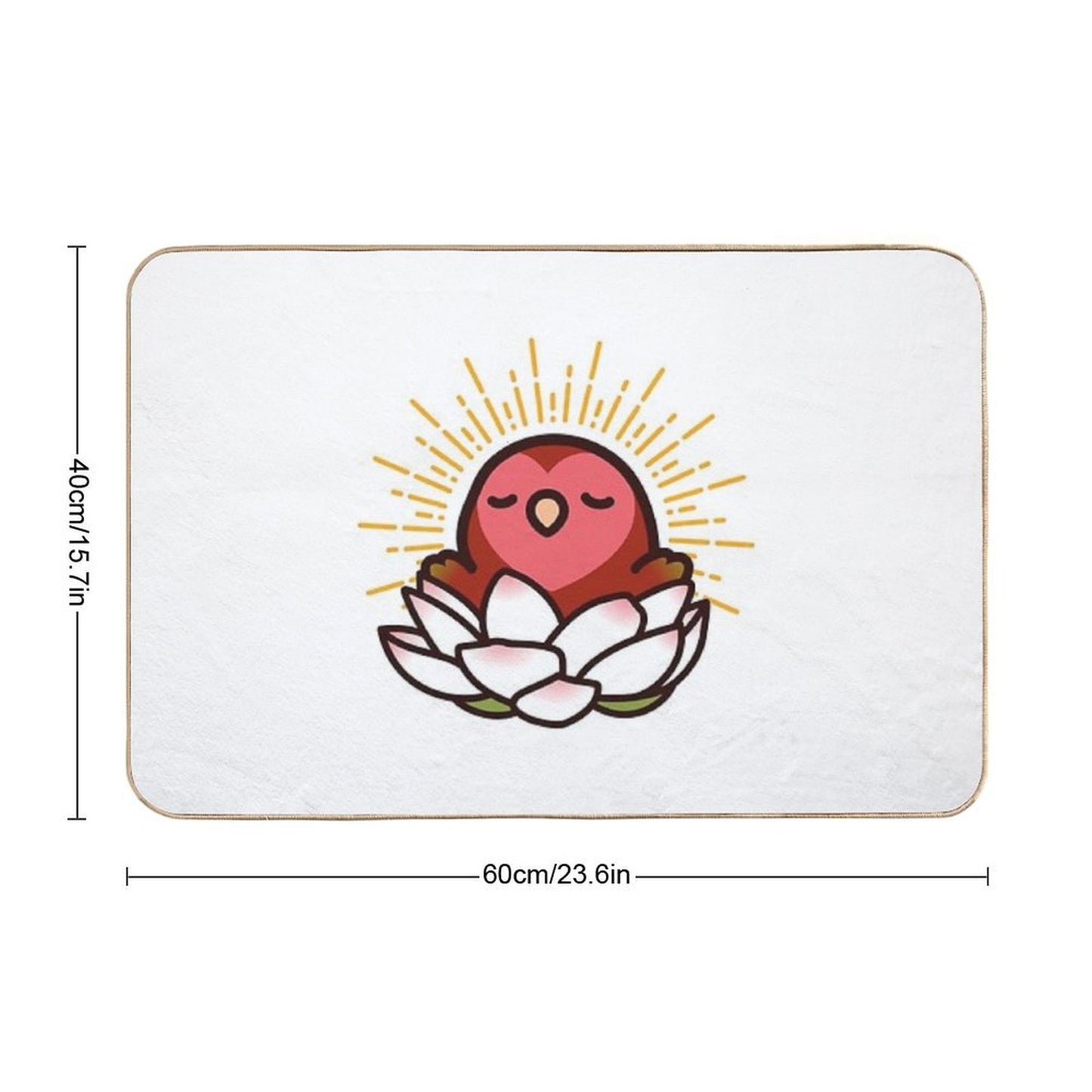 Saint Cody Anti-Trip Bath Mat