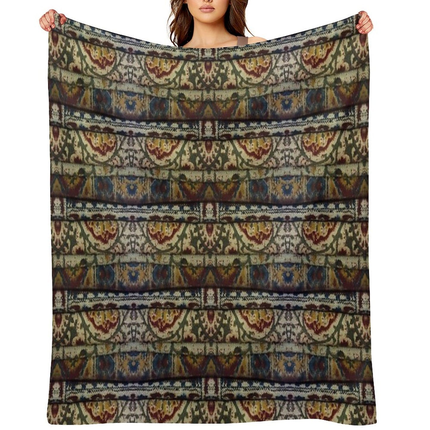 Tex Tile (pattern) Versatility Throw Blanket