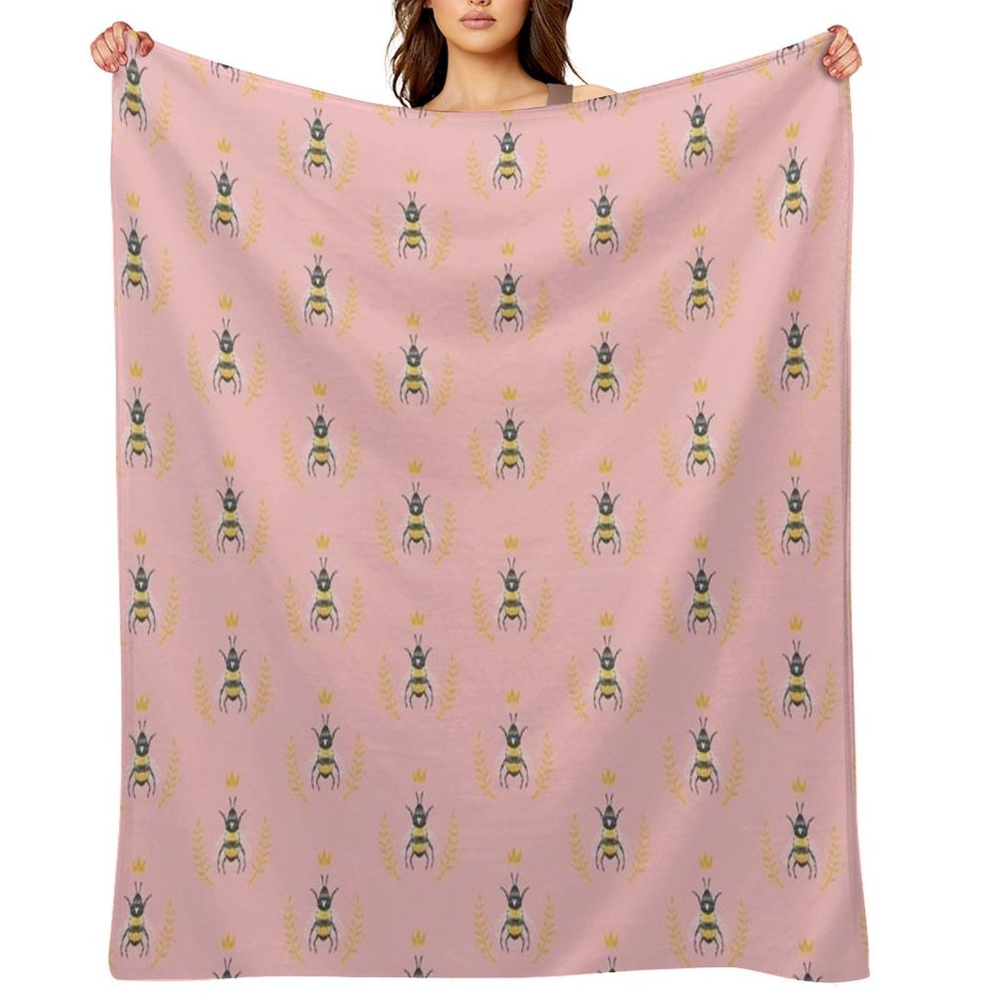Queen Bee Premium Throw Blanket