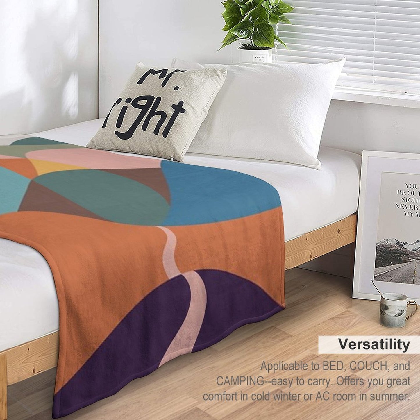 Cat Landscape 65 Durable Throw Blanket