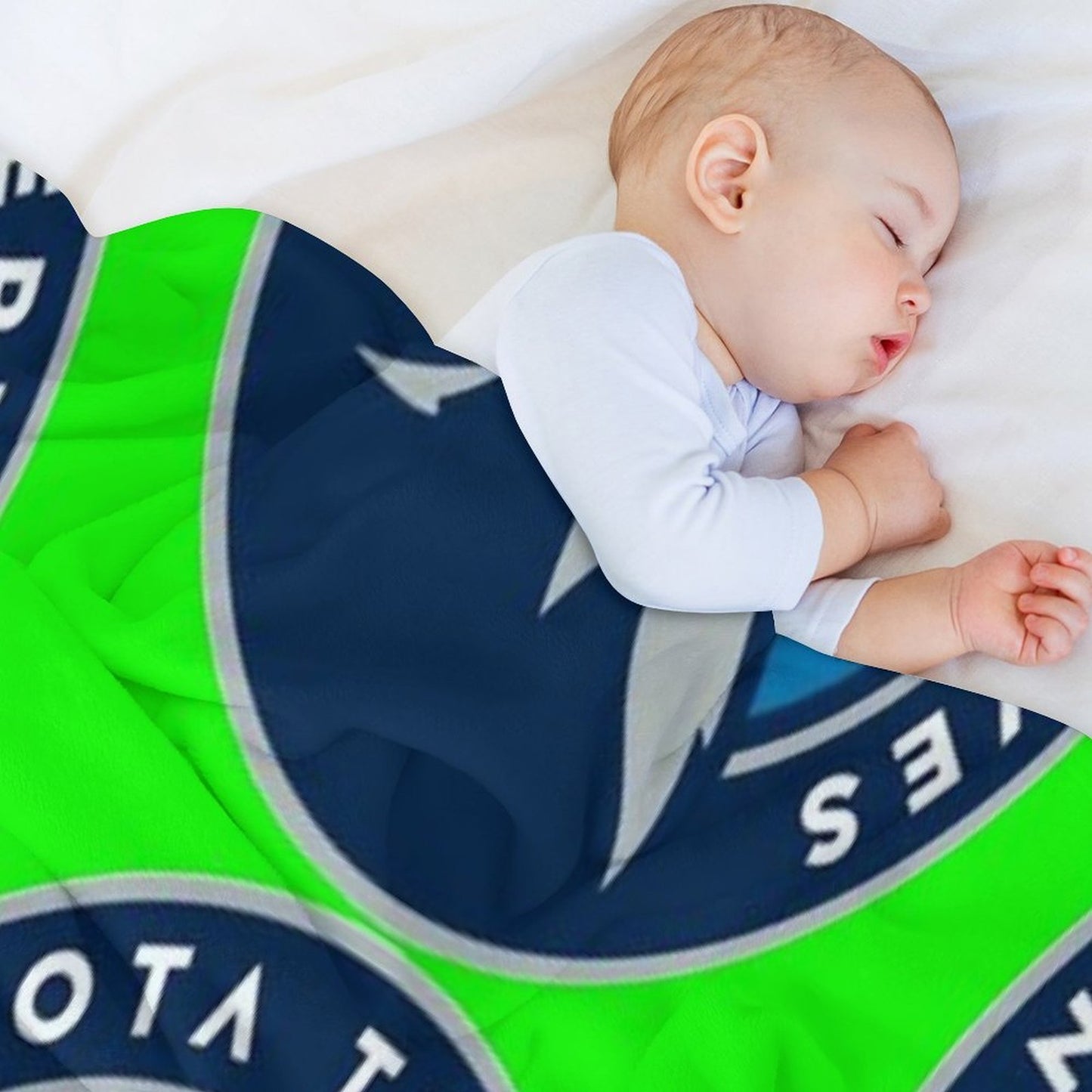 Minnesota Timberwolves Wrinkle-free Throw Blanket