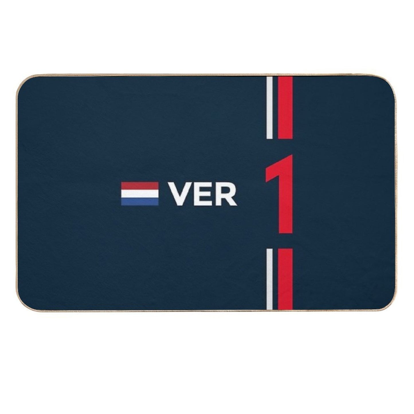 F1 2022 - #1 Verstappen Easy Maintenance Bath Mat