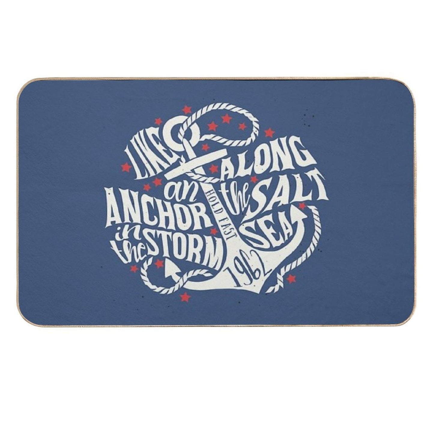 Like An Anchor In The Storm Pet-Safe Bath Mat