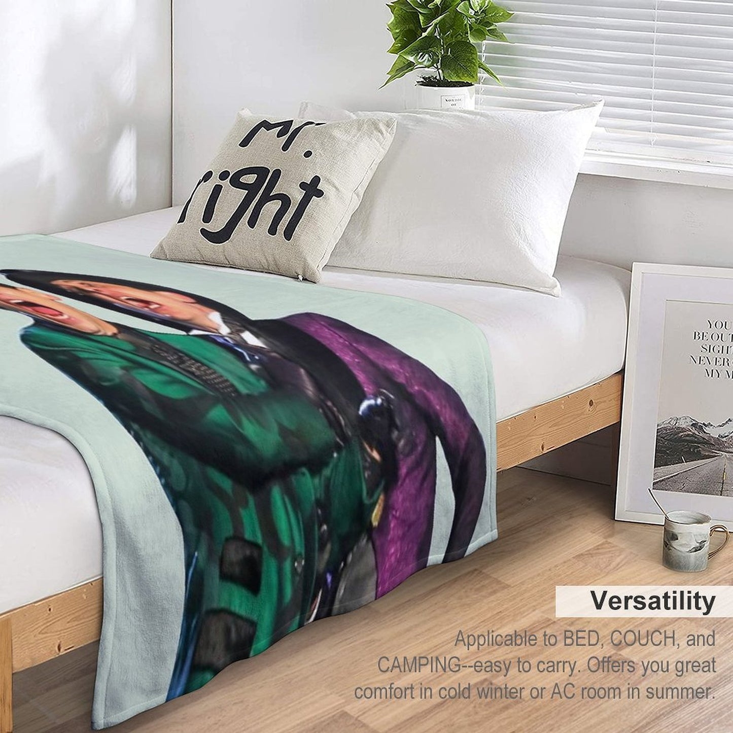 Nygmobblepot Durable Throw Blanket