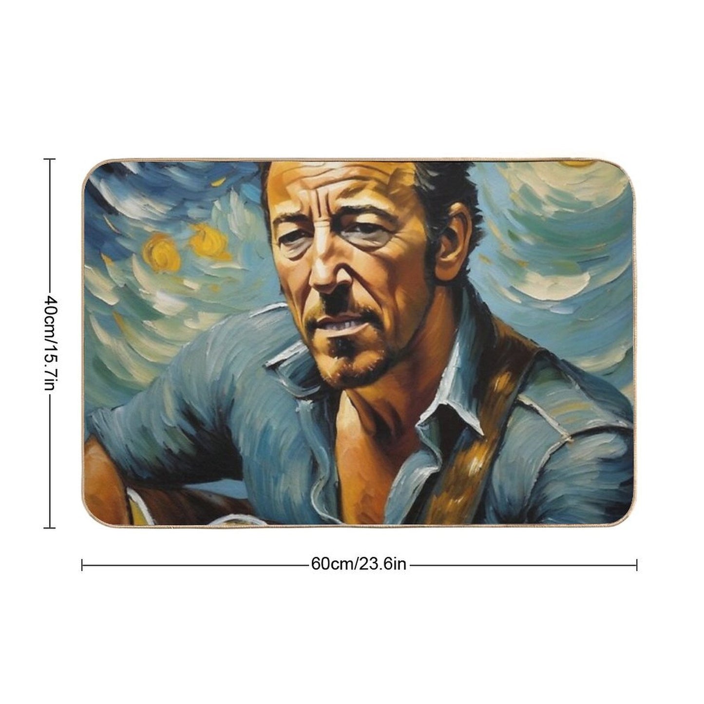 Bruce Springsteen Stain-Proof Bath Mat