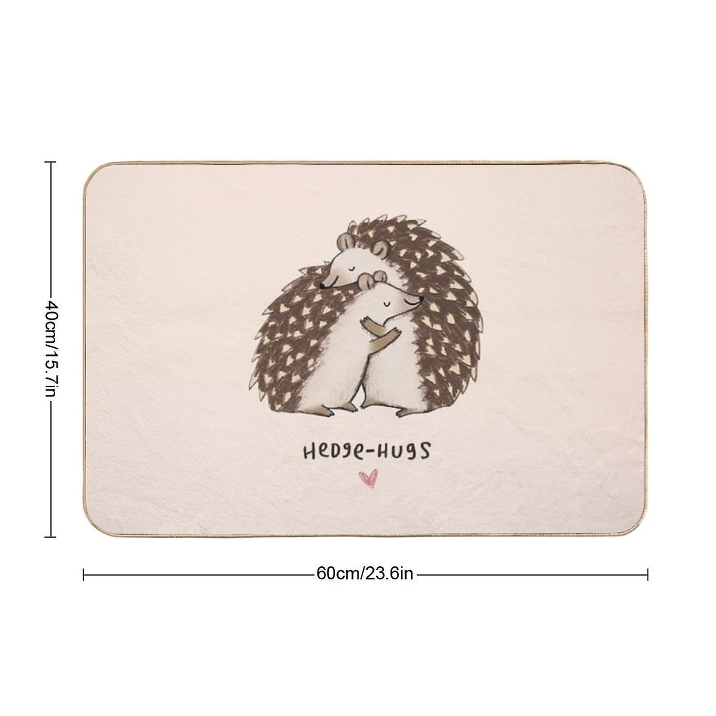 Hedge-hugs Versatile Bath Mat