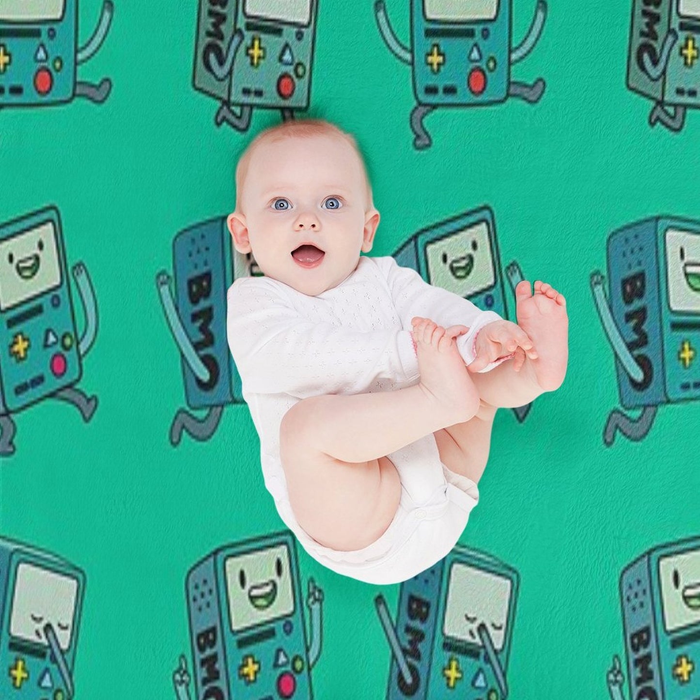 BMO Machine-washable Throw Blanket
