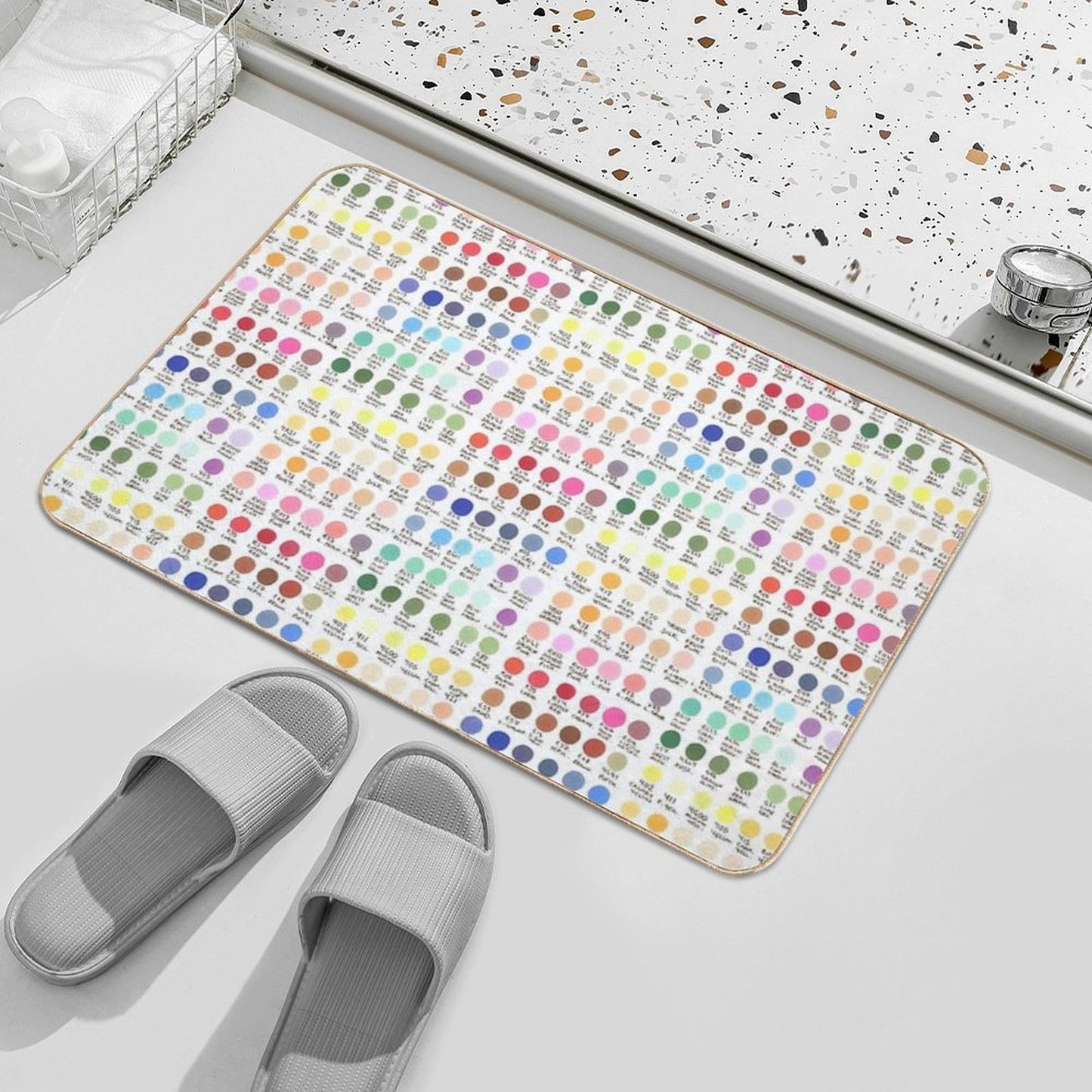 Stephs Marker Swatches! Eco-Friendly Bath Mat