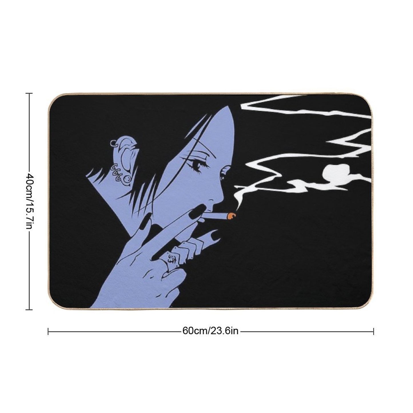 NANA Anime Dirt-Trapping Bath Mat