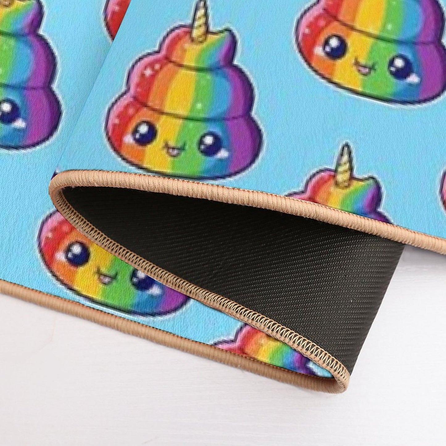 Unicorn Poop Versatile Bath Mat