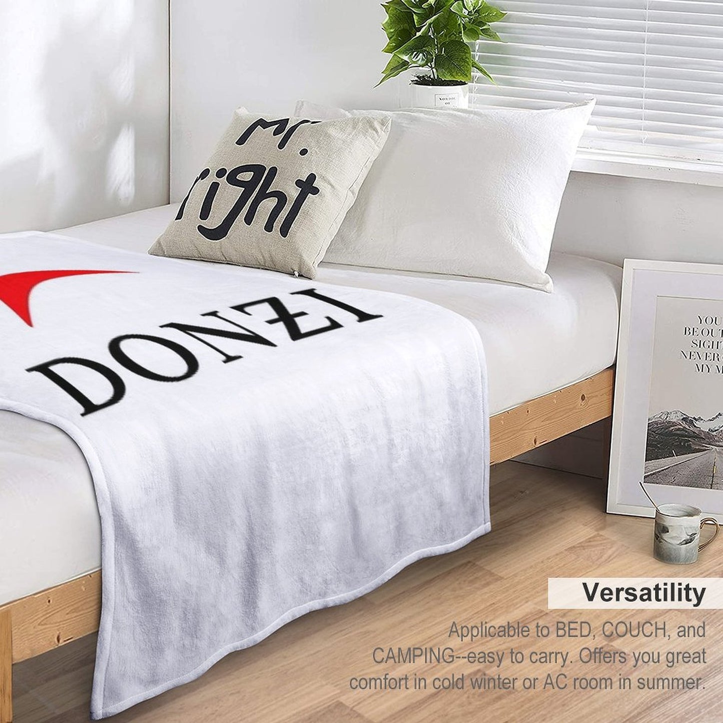 Donzi Boats Marine Travel-friendly Throw Blanket