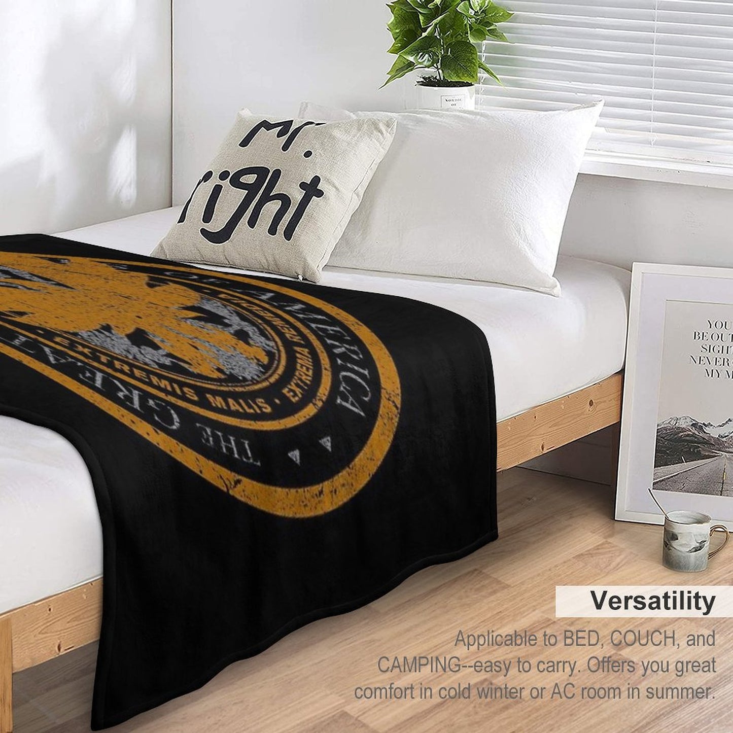 SHD Seal Quick-dry Throw Blanket