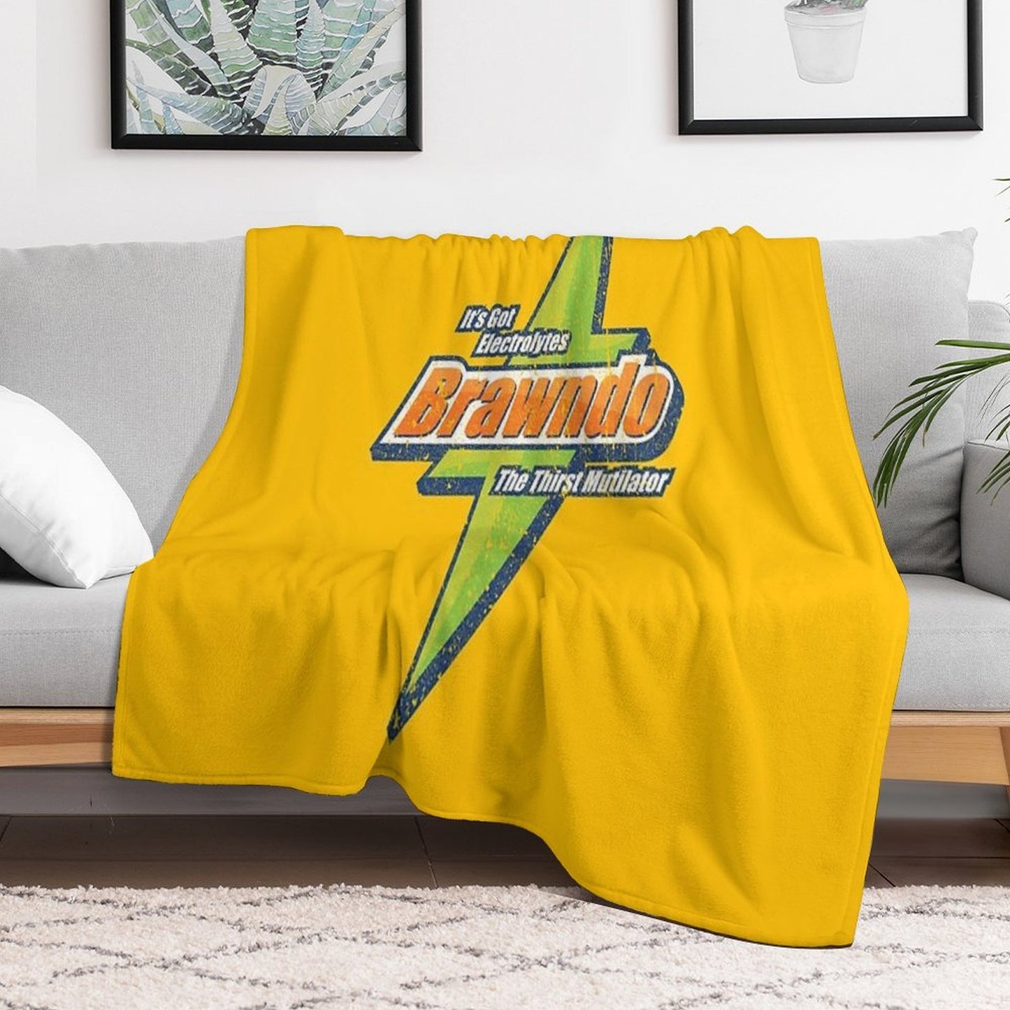 Brawndo Versatility Throw Blanket