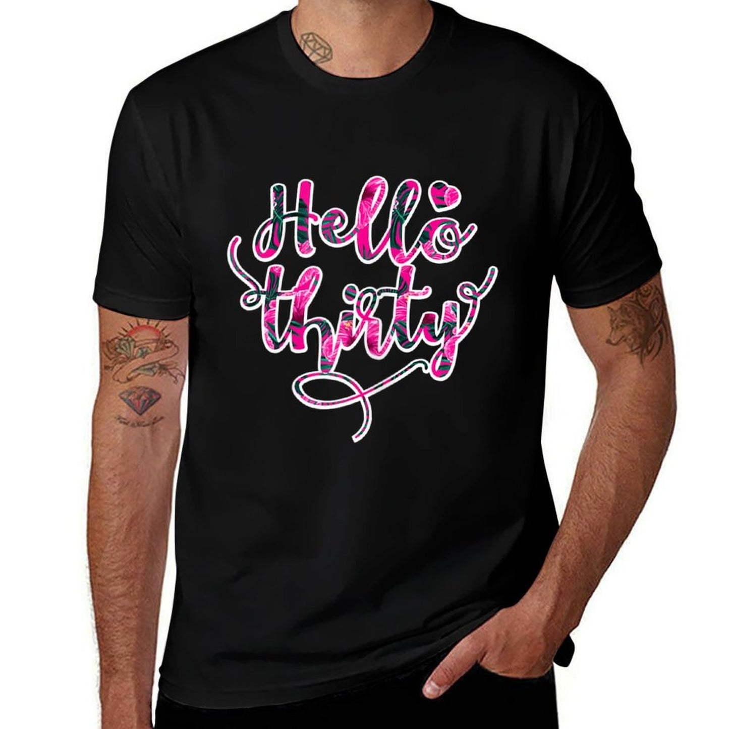 Womens Hello Thirty Apparel Women 30th Birthday Eco-friendly Material T-Shirt