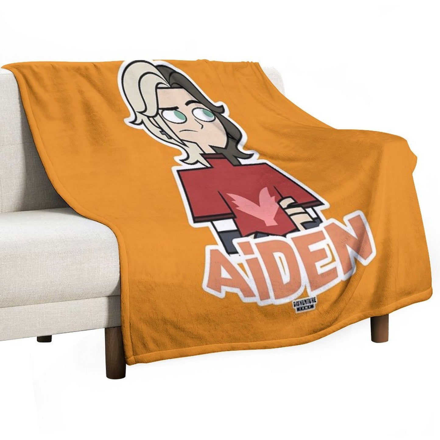 Adventure Camp - Aiden Velvety-soft Throw Blanket