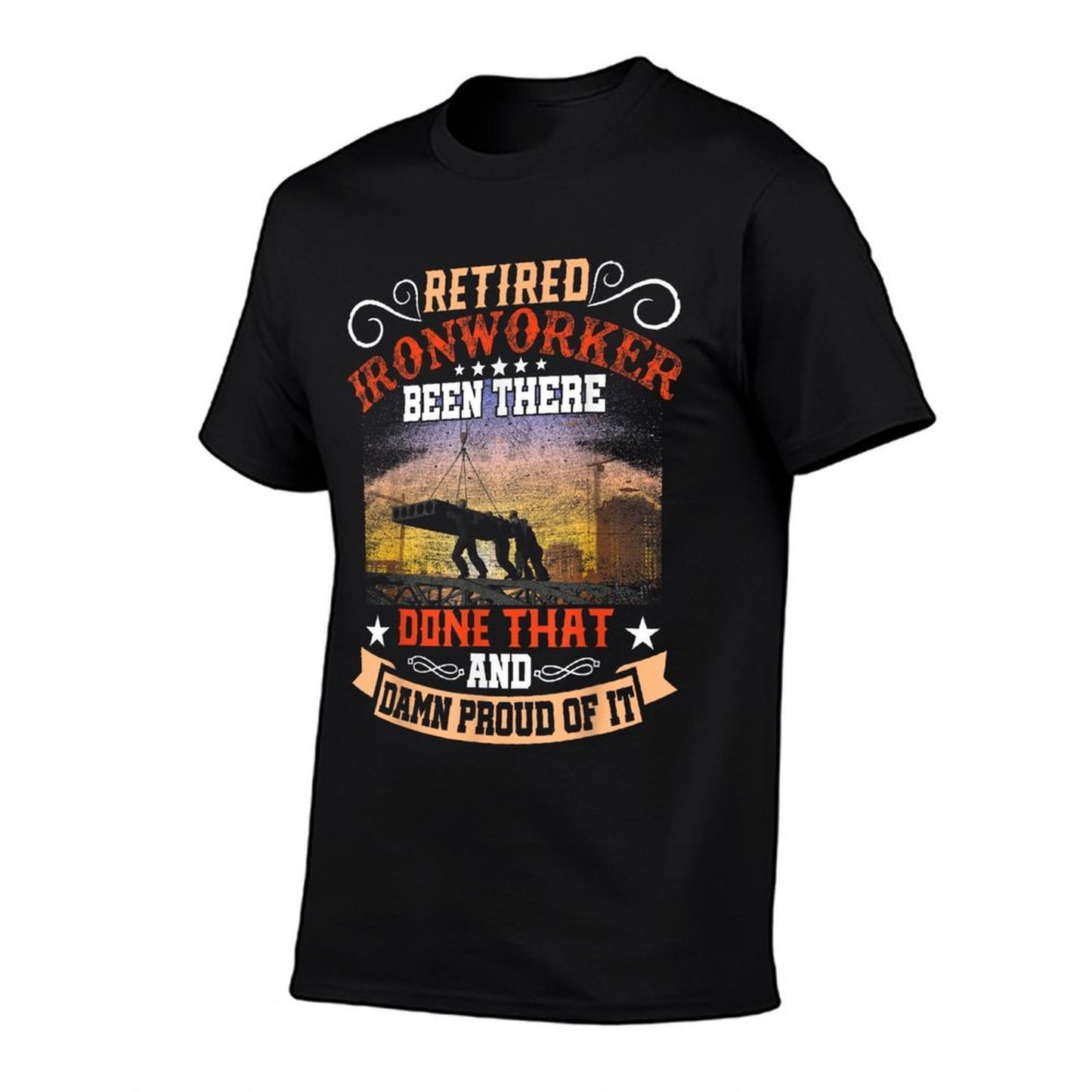 Retired Ironworker Been There Done That Funny Retirement Relaxed-fit T-Shirt