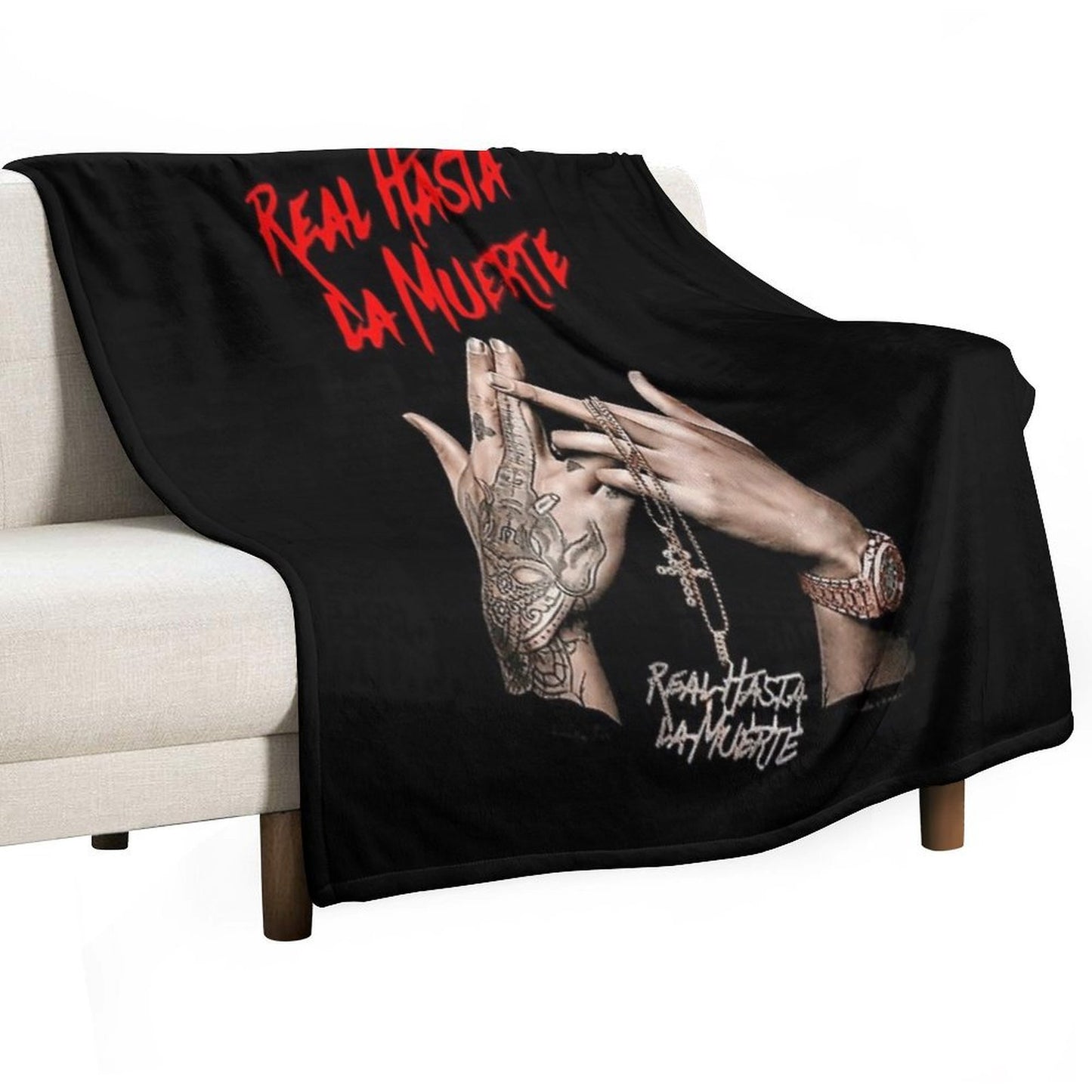 A.n.u.e.l AA Album Re.al Hasta La Muerte Machine-washable Throw Blanket