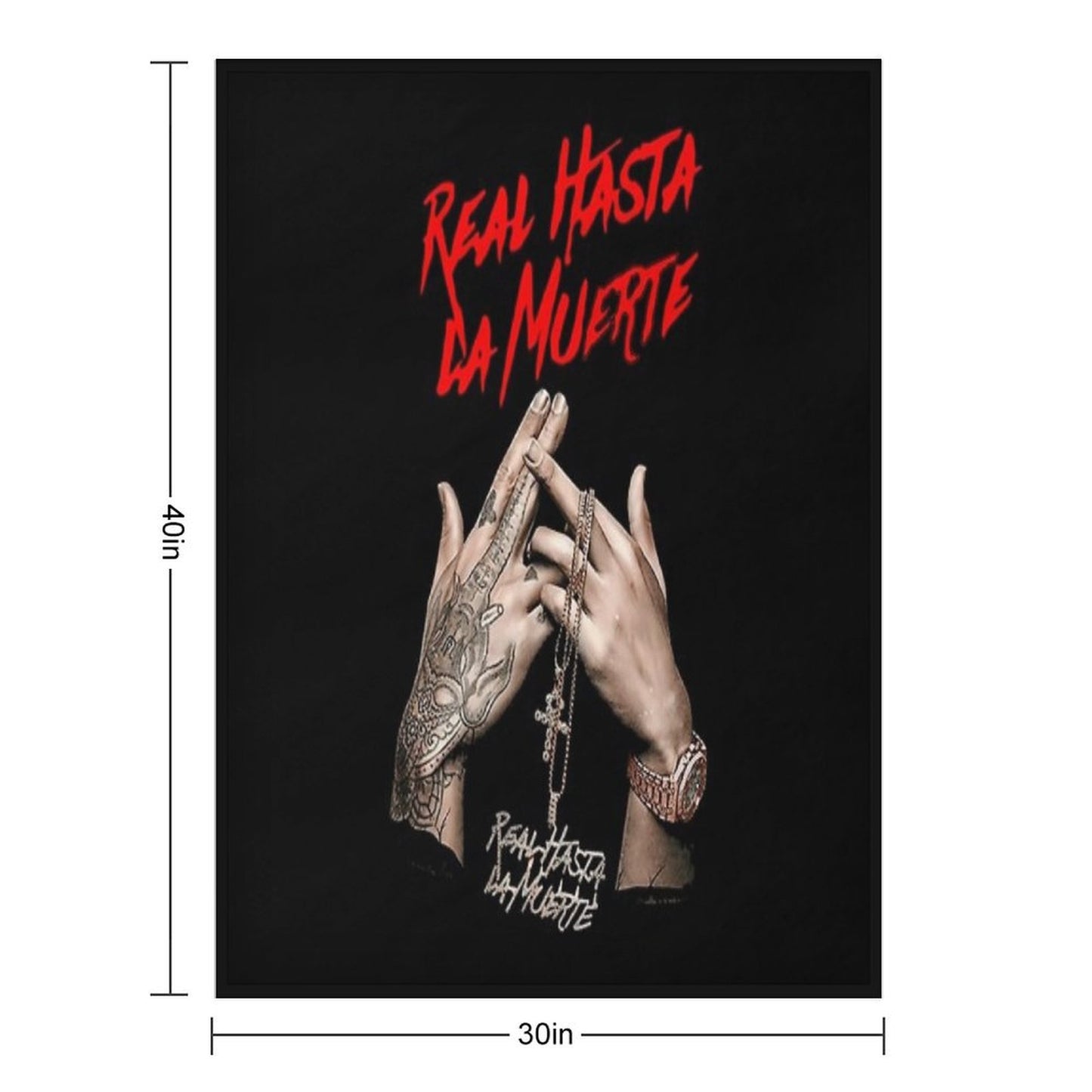 A.n.u.e.l AA Album Re.al Hasta La Muerte Machine-washable Throw Blanket