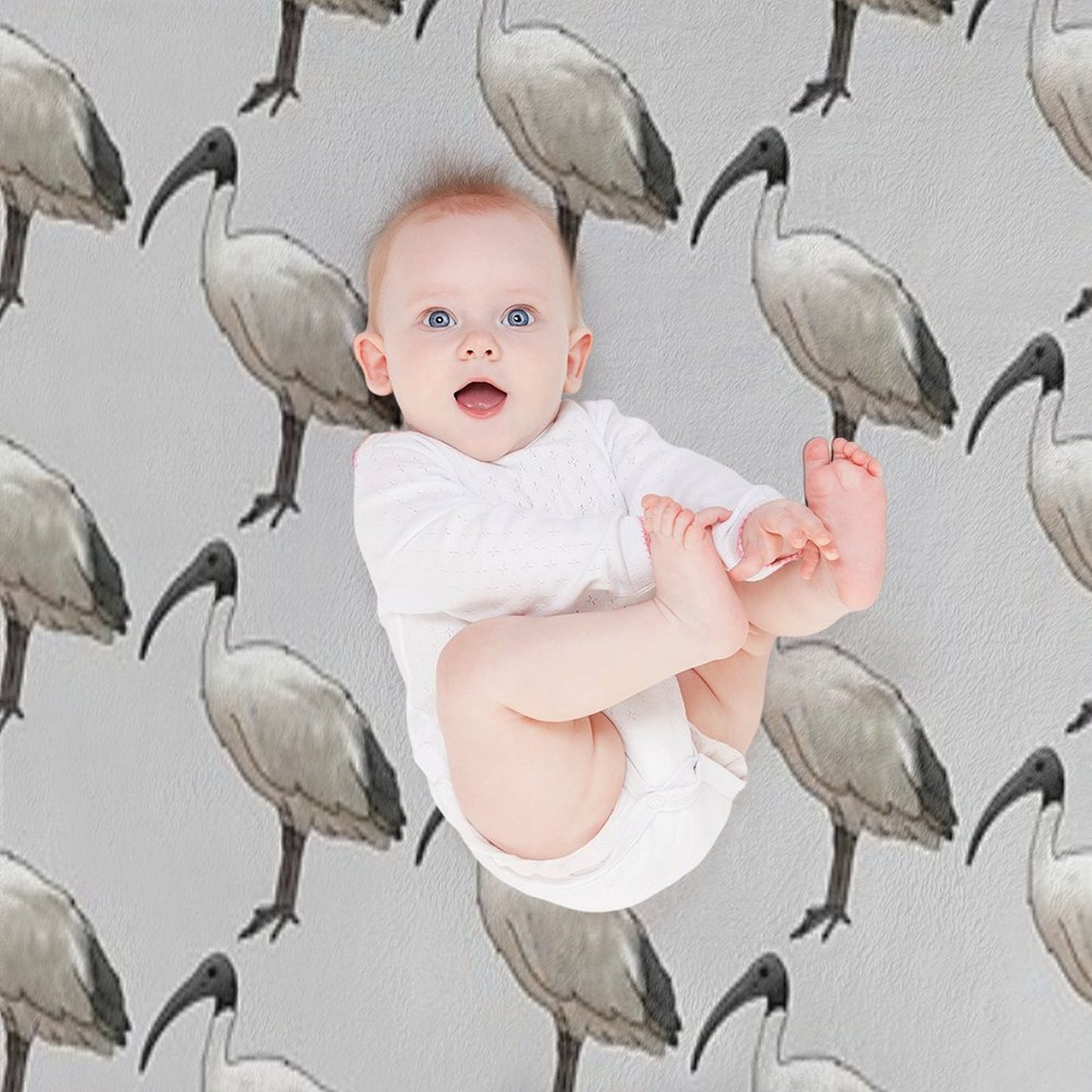 Bin Chicken Compact Throw Blanket