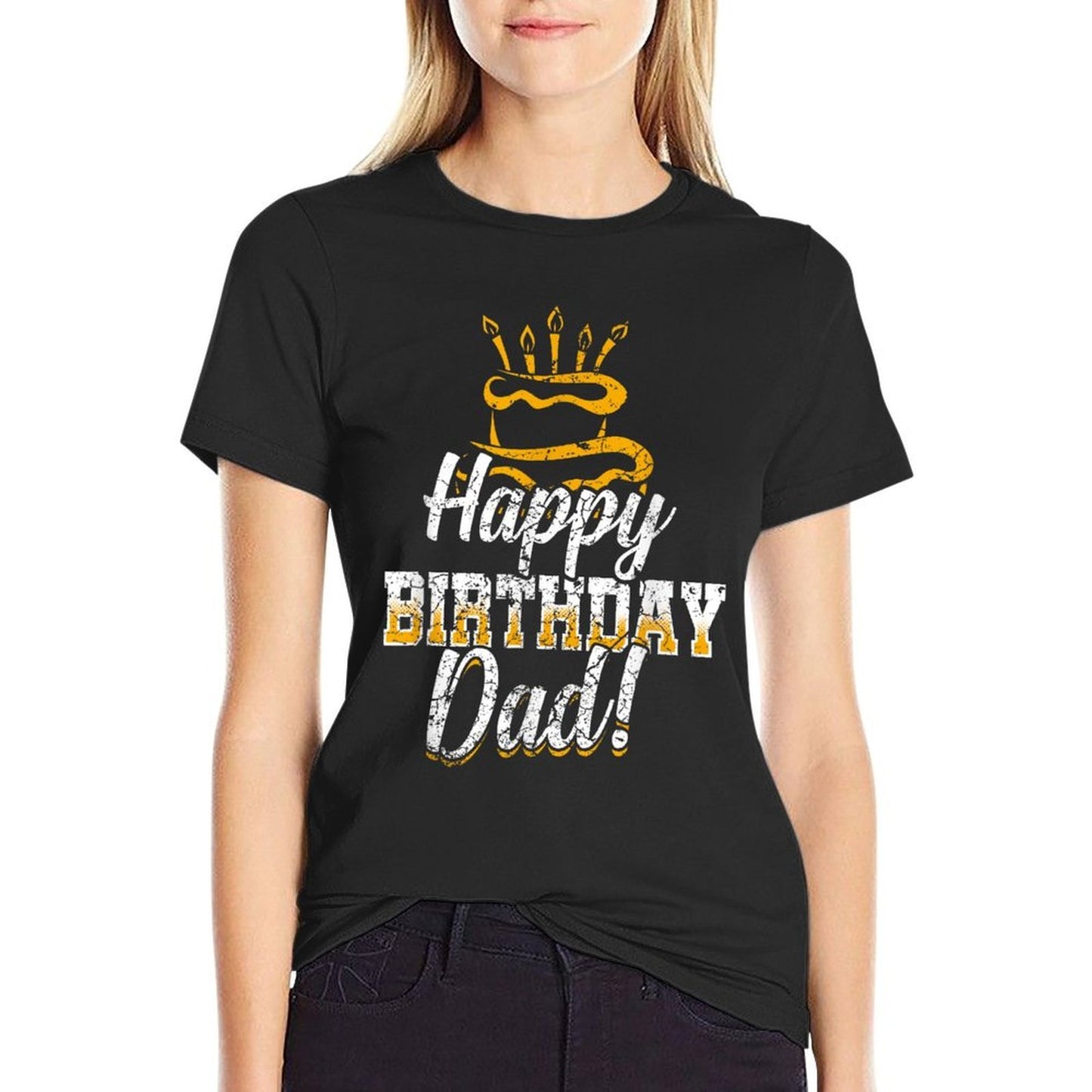 Happy Birthday Daddy Dad Father's Day Gift Relaxed-fit T-Shirt
