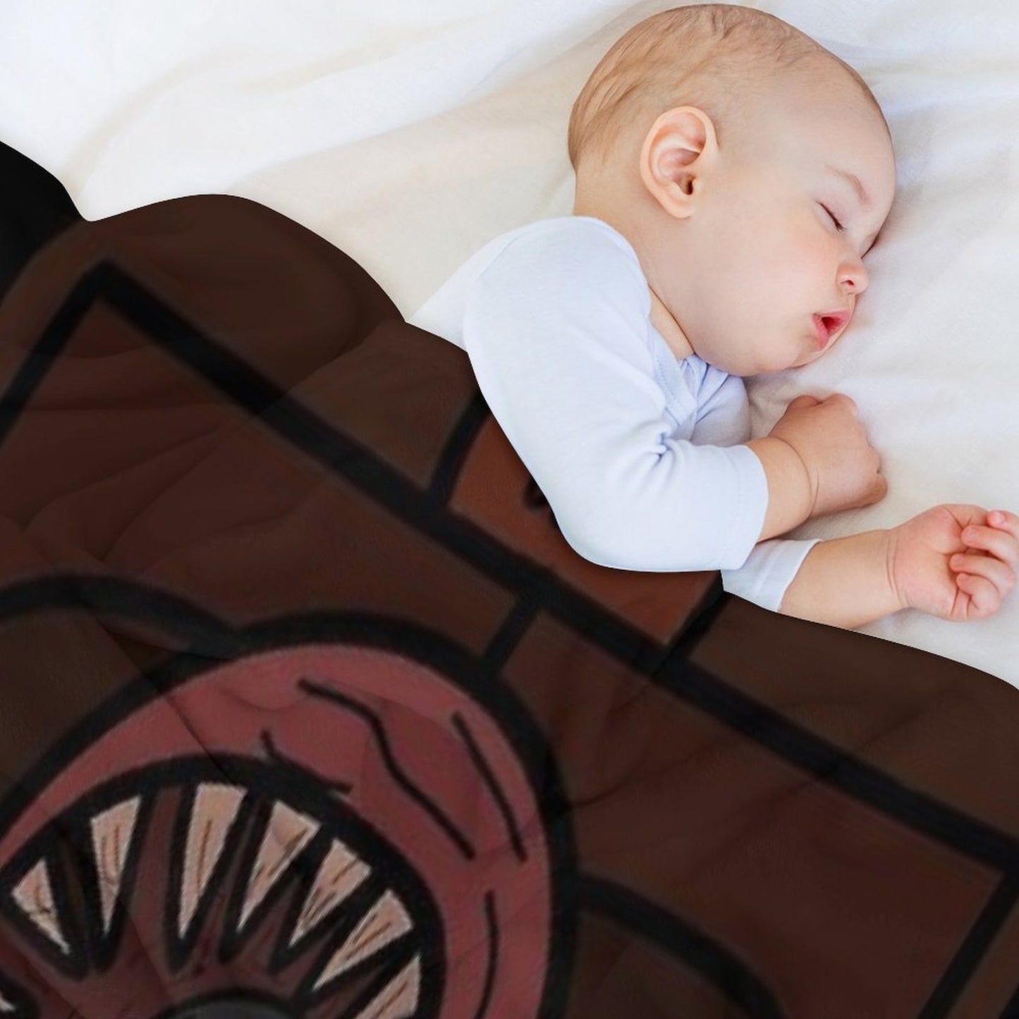 Figure, Roblox Doors Anti-pilling Throw Blanket