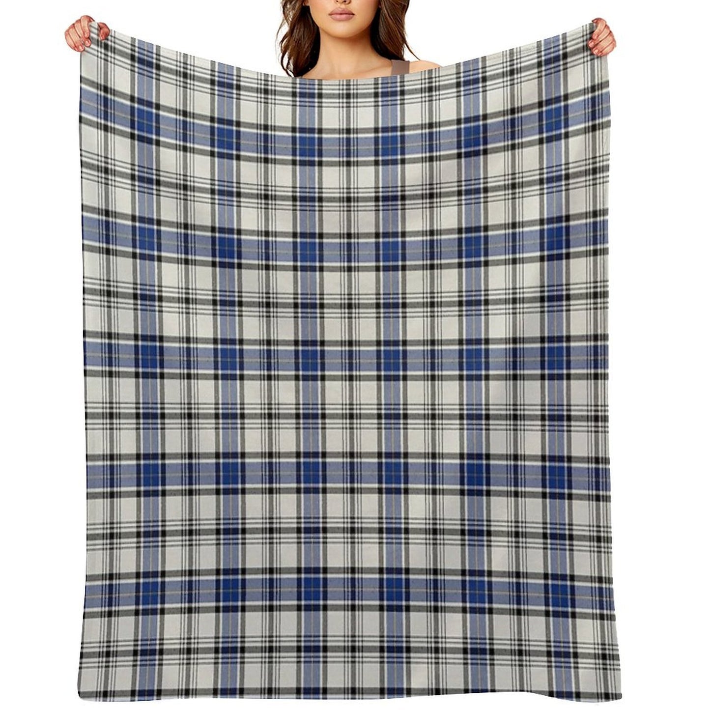 Clan Hannay Tartan Scotland Scottish Easy Care Throw Blanket