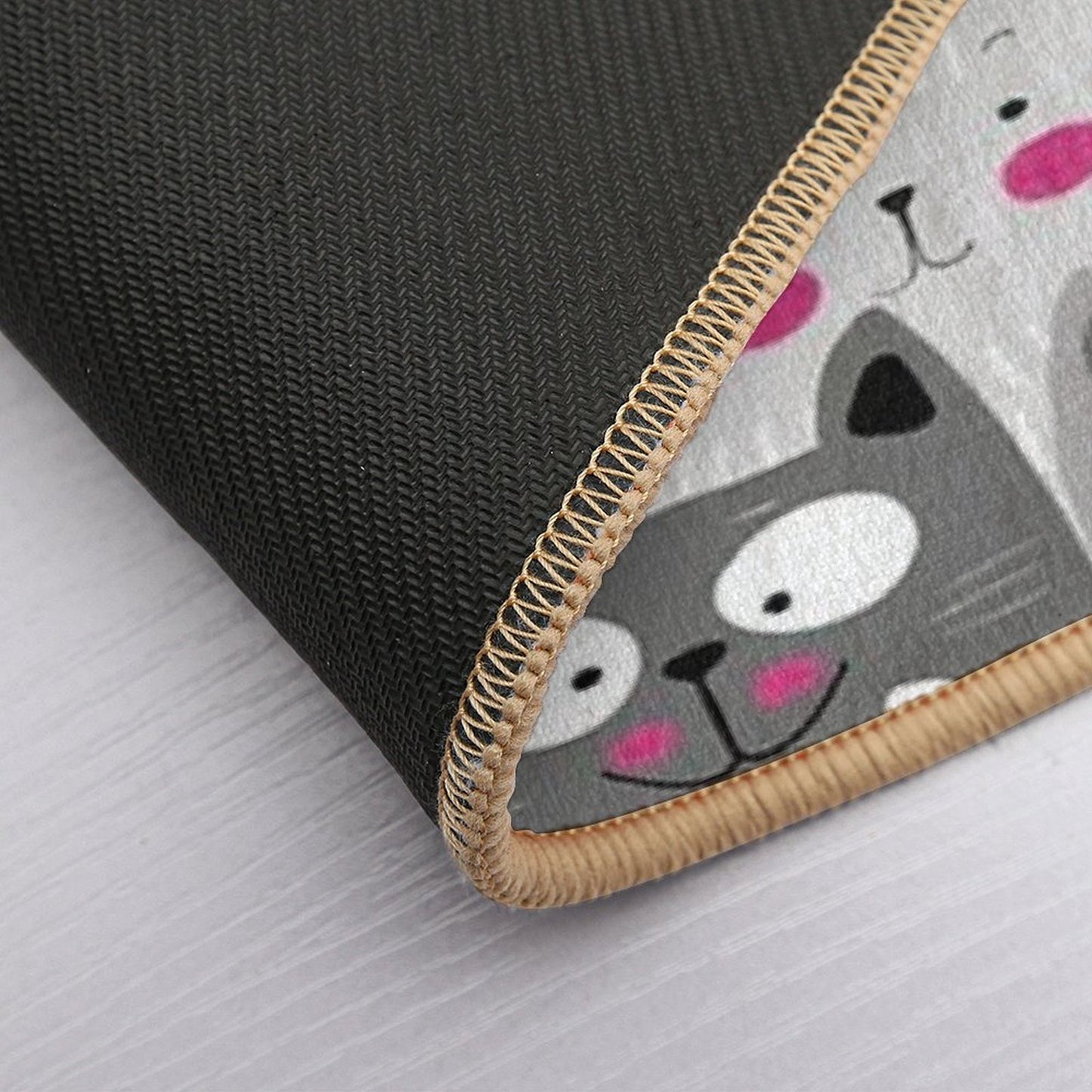Cats Stain-Proof Bath Mat