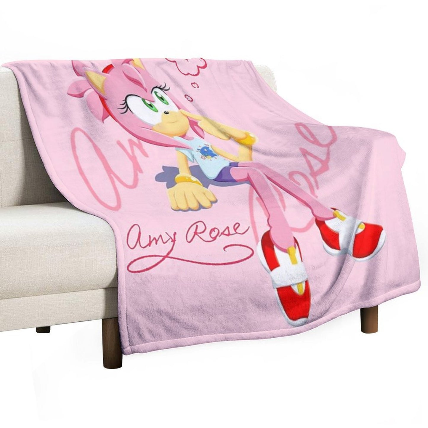 Amy Rose Wrinkle-free Throw Blanket