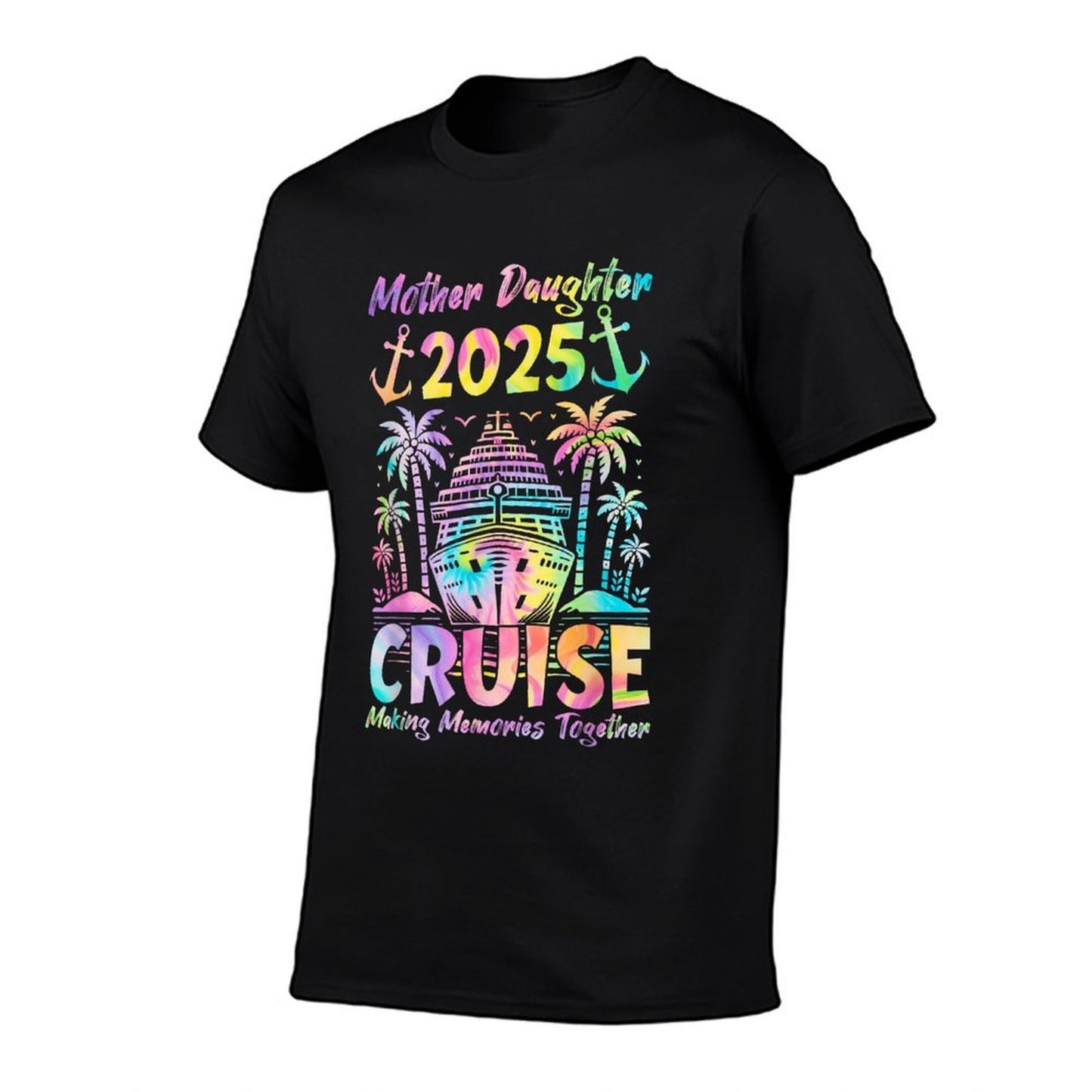 Cruise Mother Daughter Trip 2025 Funny Mom Daughter Vacation Easy-care T-Shirt