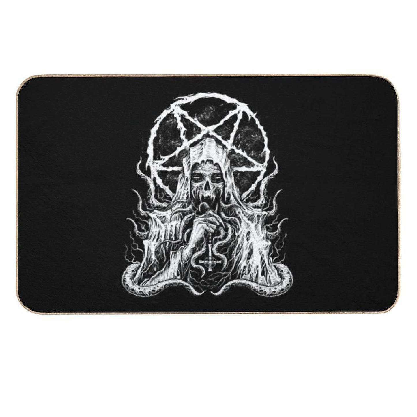 Dark Occultist Dirt-Trapping Bath Mat
